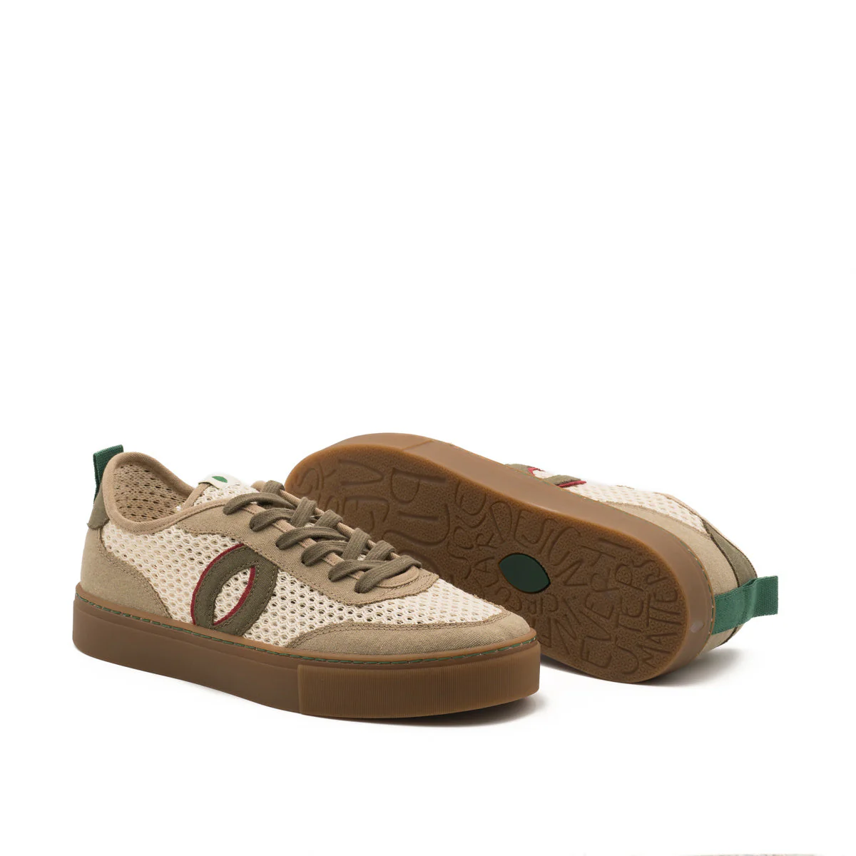 Brigitte Mesh off white-taupe BRI011 - Image 3