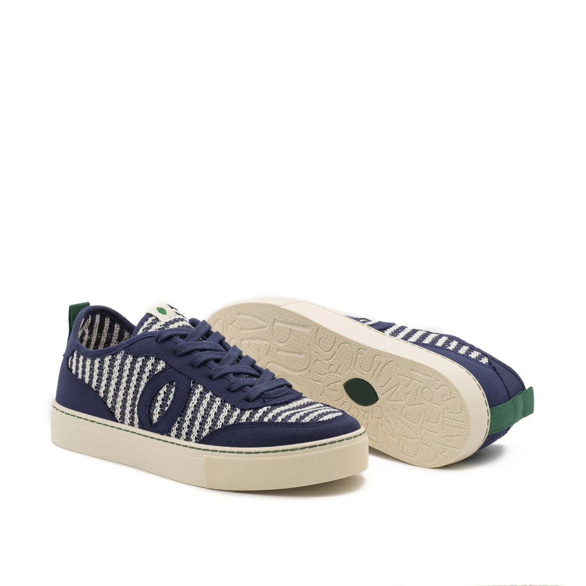 Brigitte mesh marine & white BRI009 - Image 3