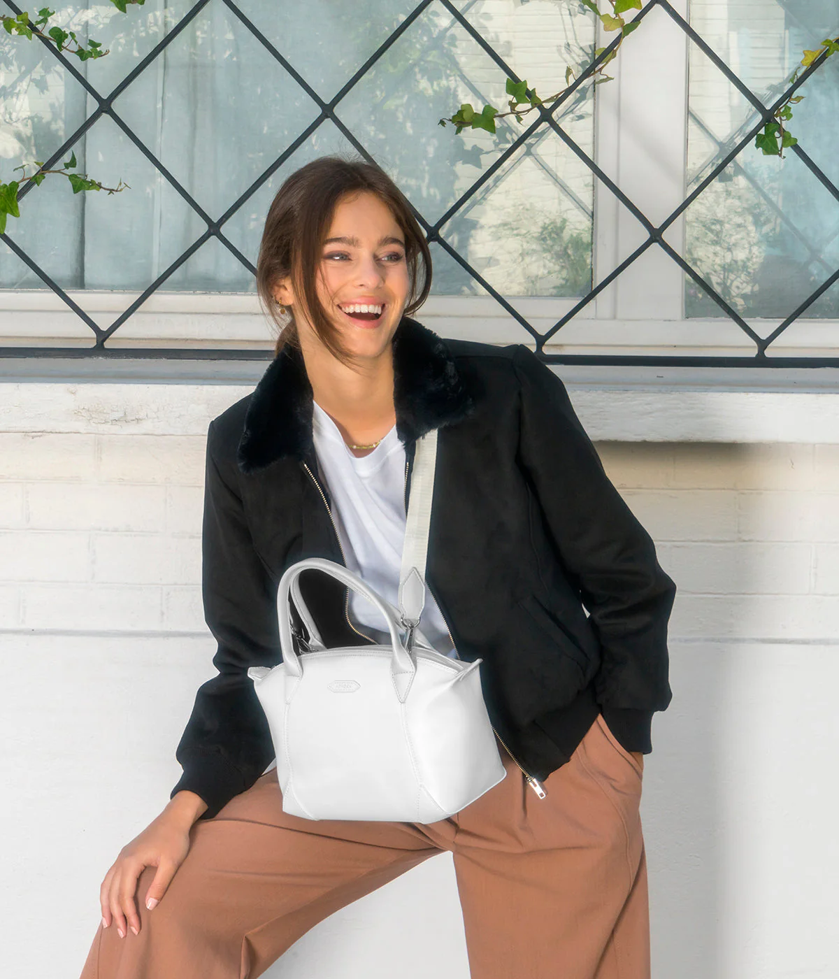 Blouson femme Vickie noir - Fourré - Image 6