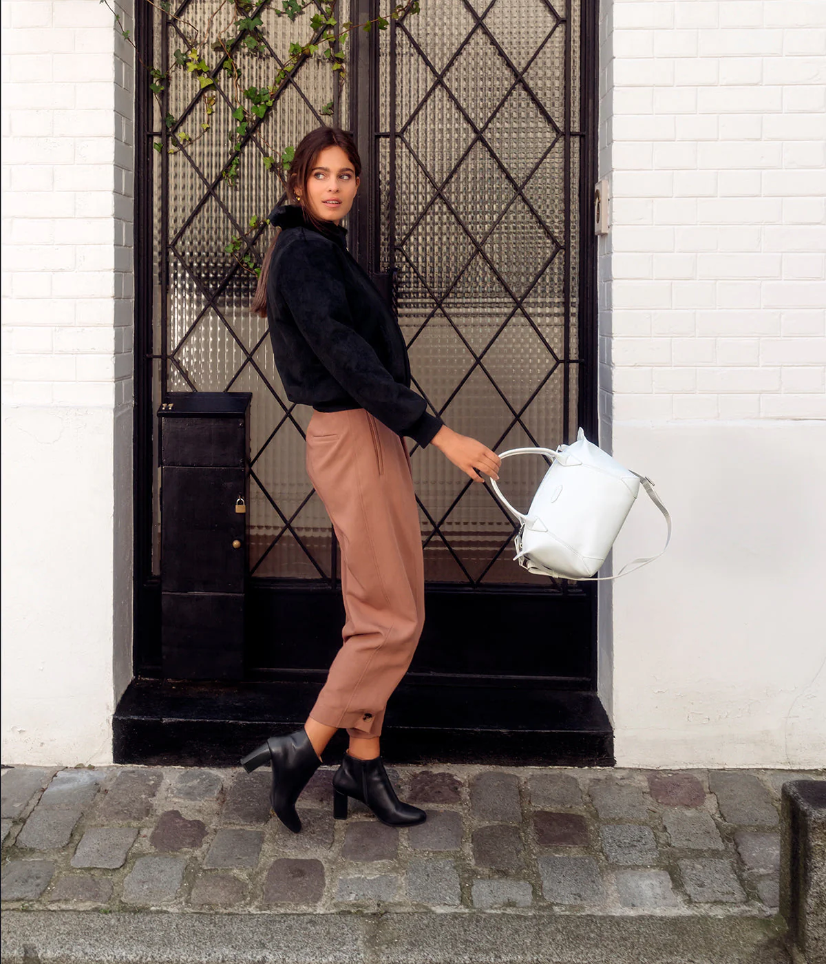 Blouson femme Vickie noir - Fourré - Image 8