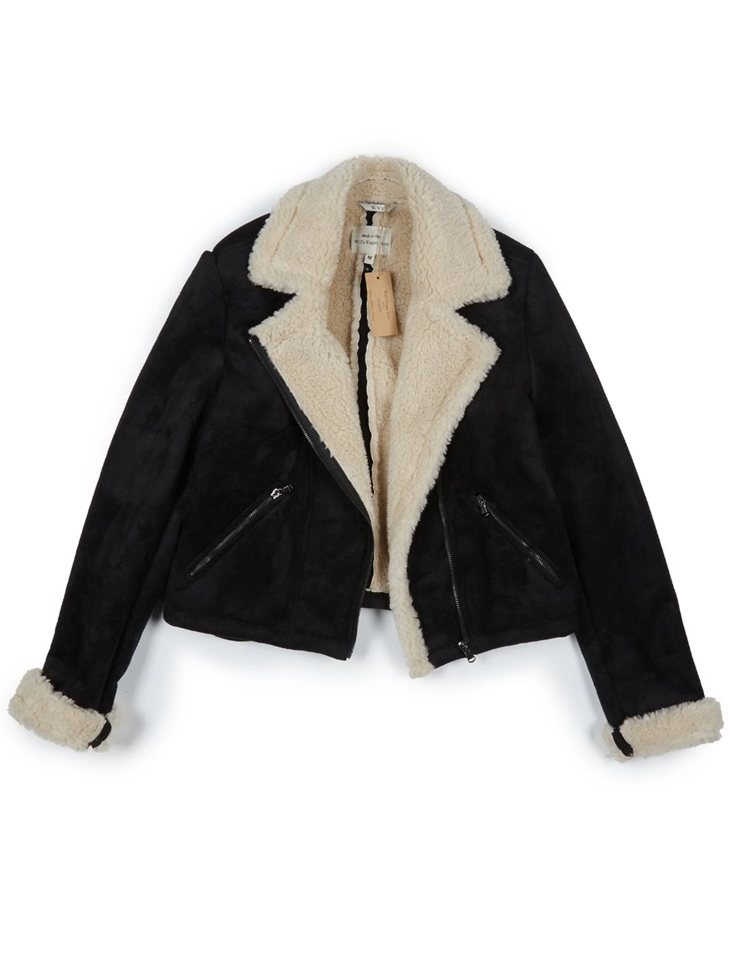 Bombardier Vegan Shearling recyclé - Image 3