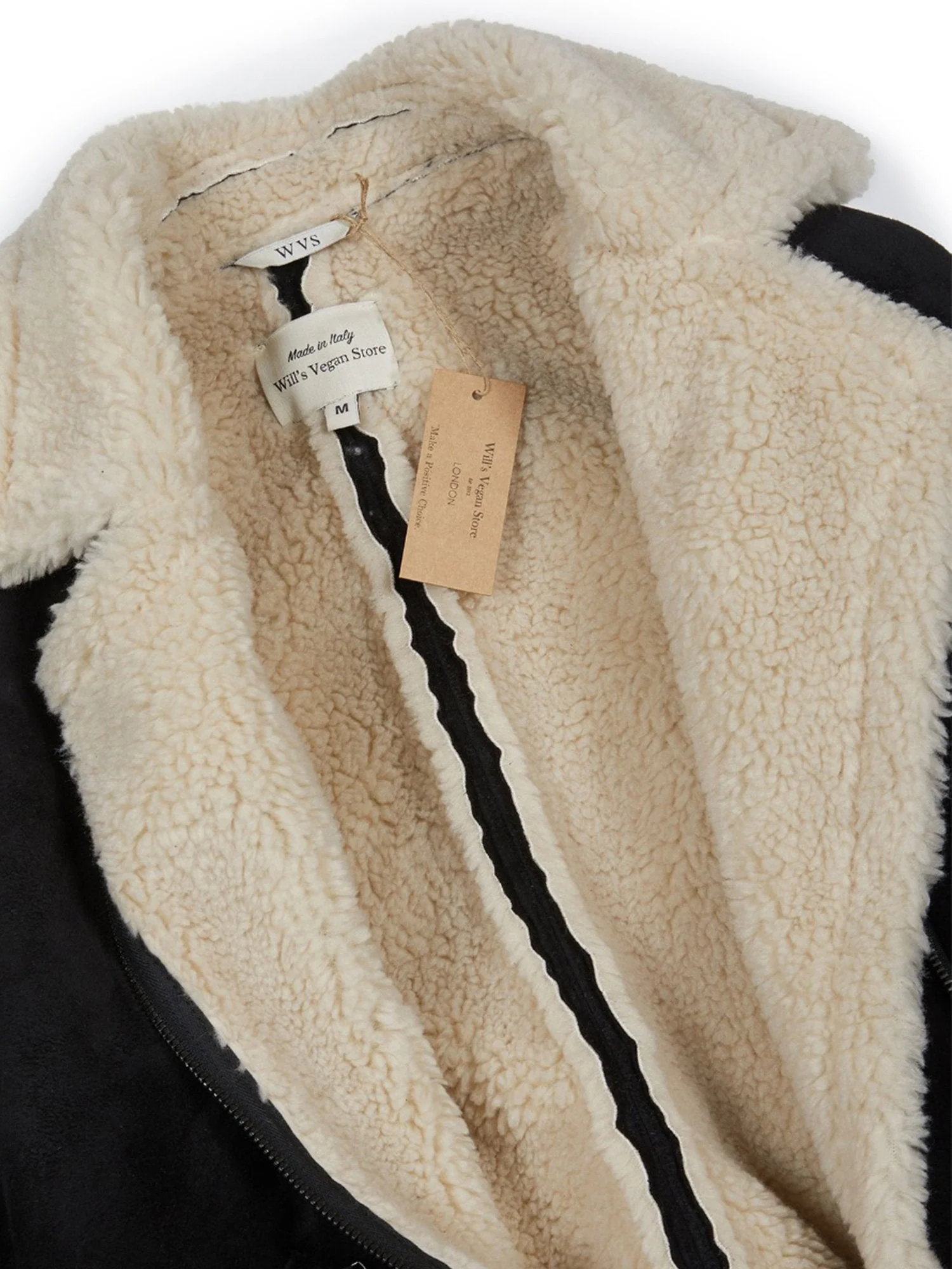 Bombardier Vegan Shearling recyclé - Image 4