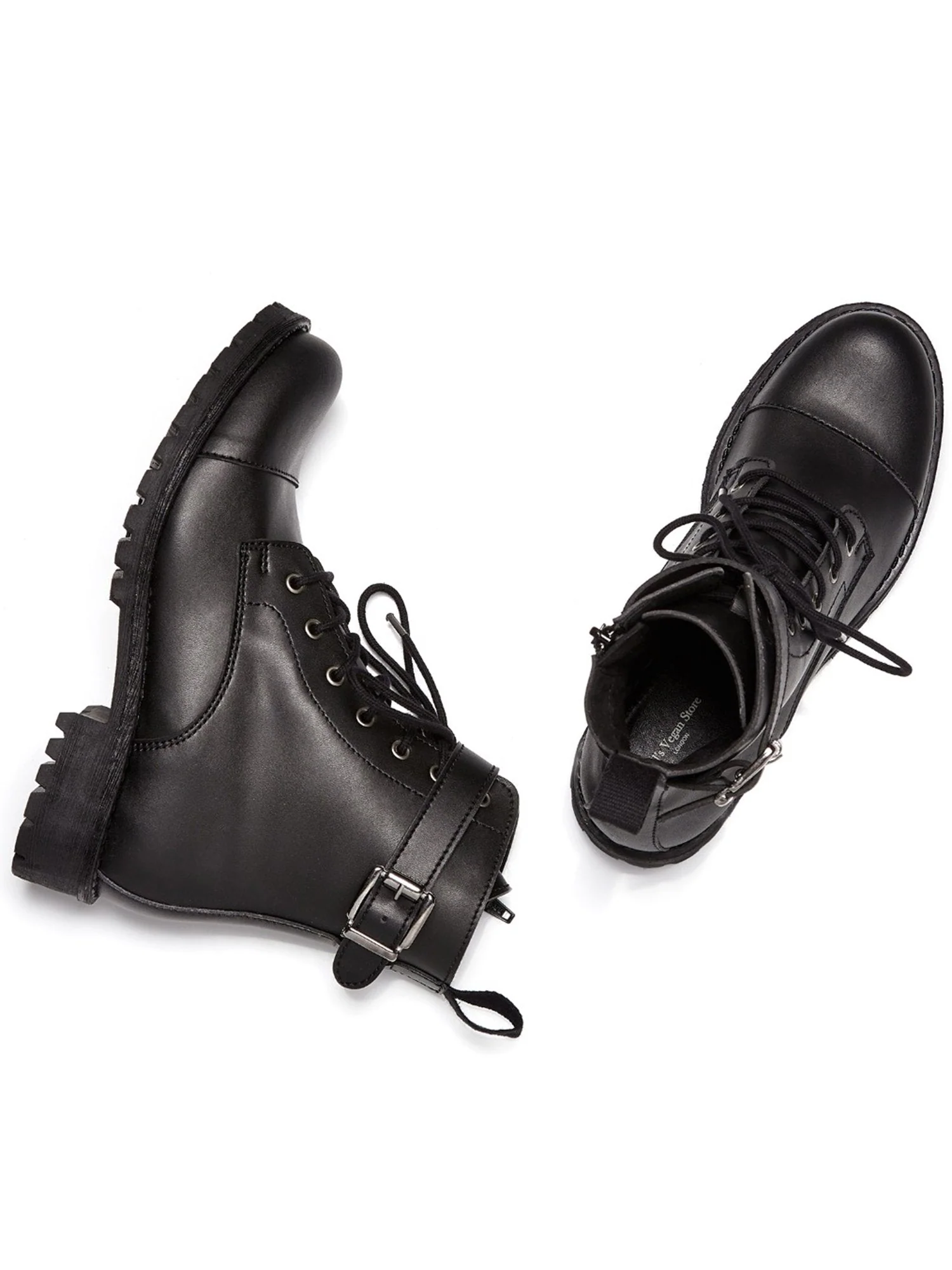 Buckled Work Boots - Image 4