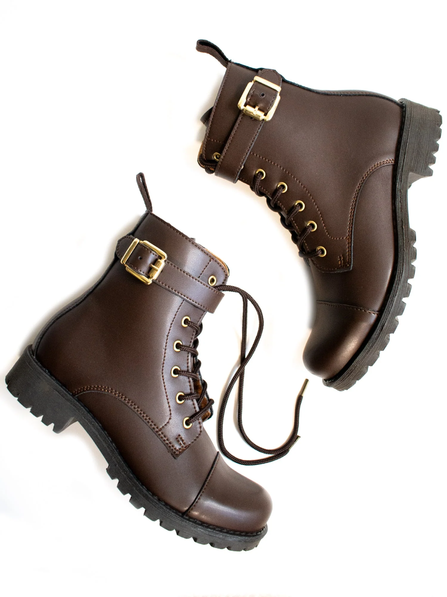 Buckled Work Boots - Image 8