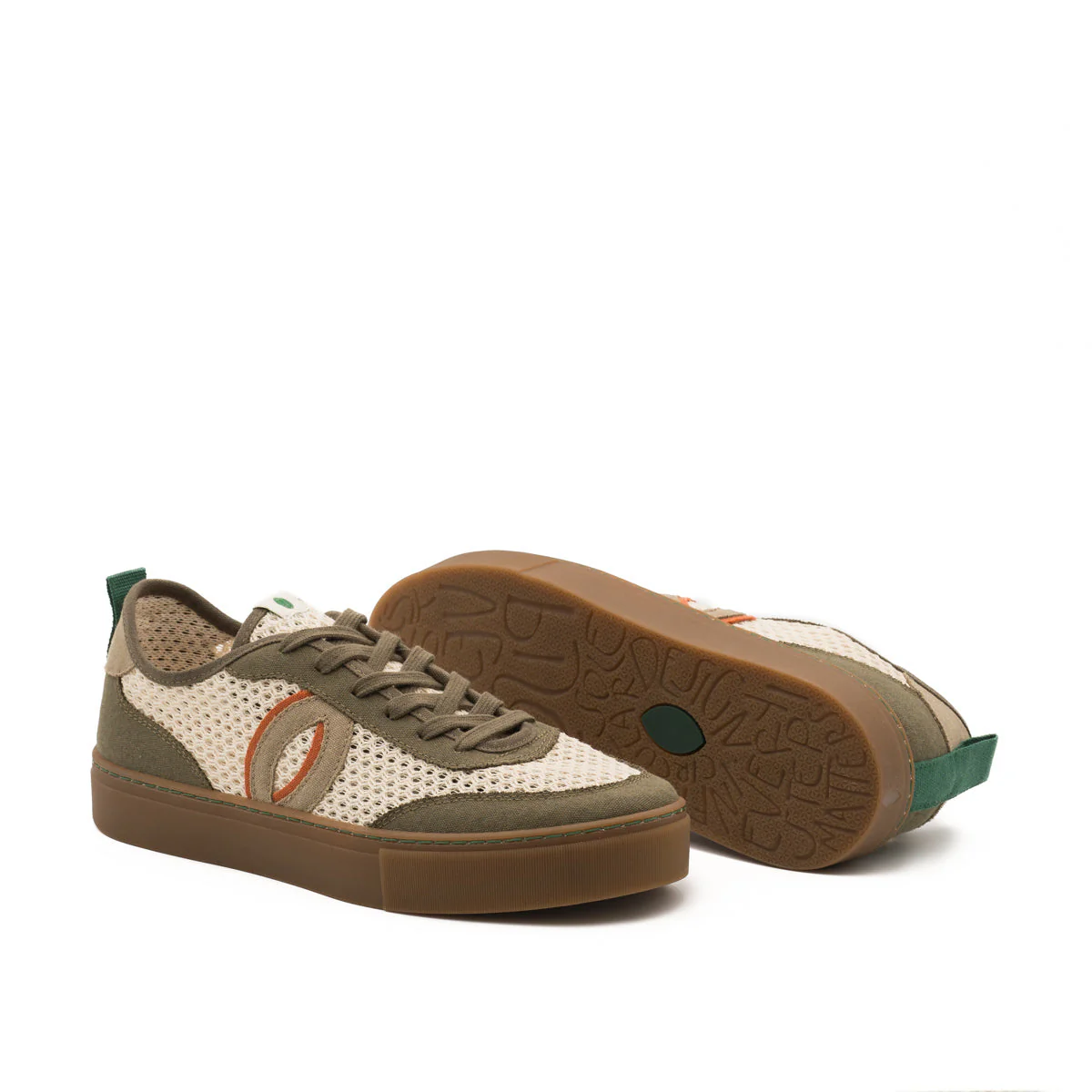 Brigitte Mesh off white-kaki BRI010 - Image 2