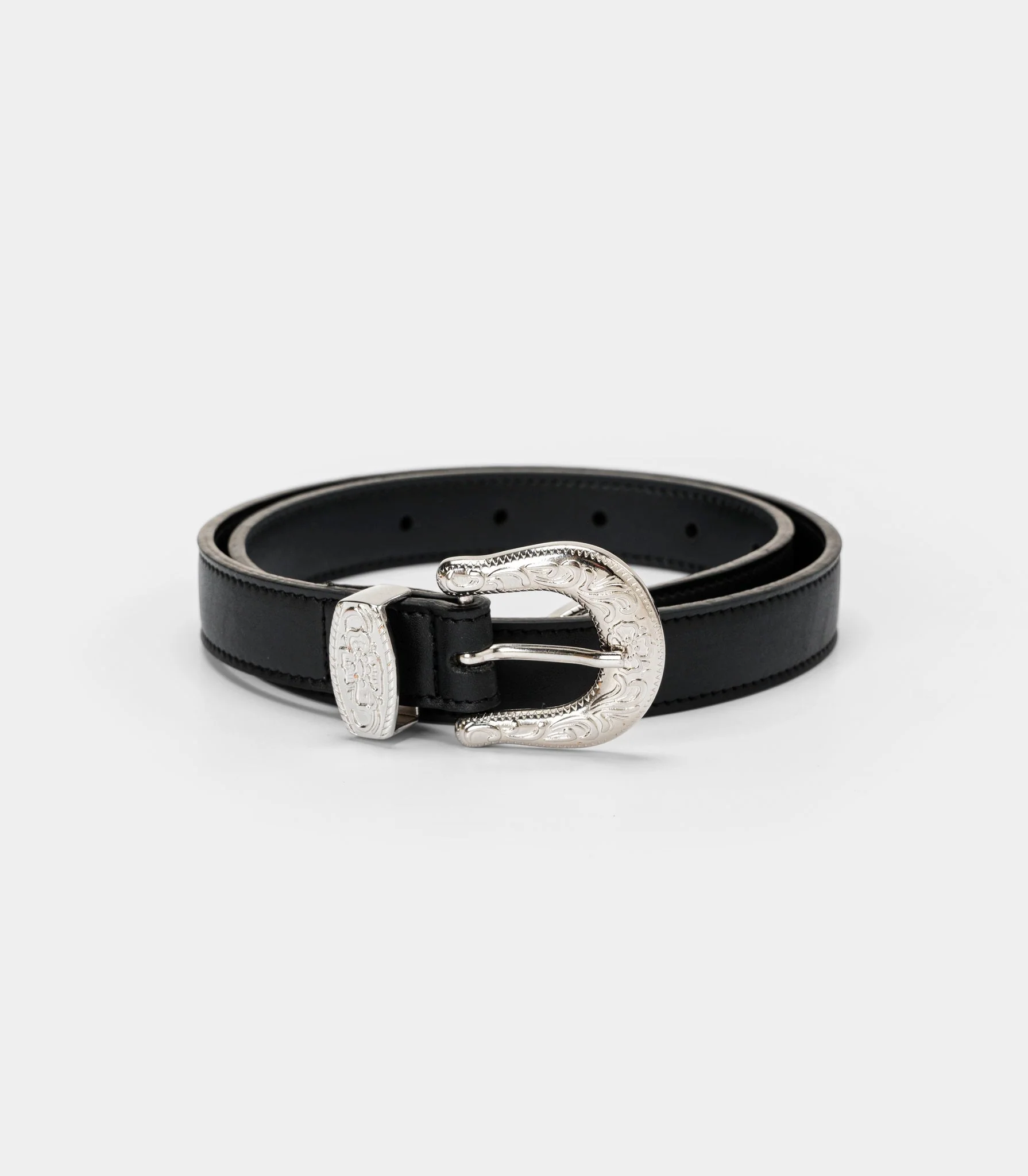 Ceinture Boucle Rock – Noire - Image 3