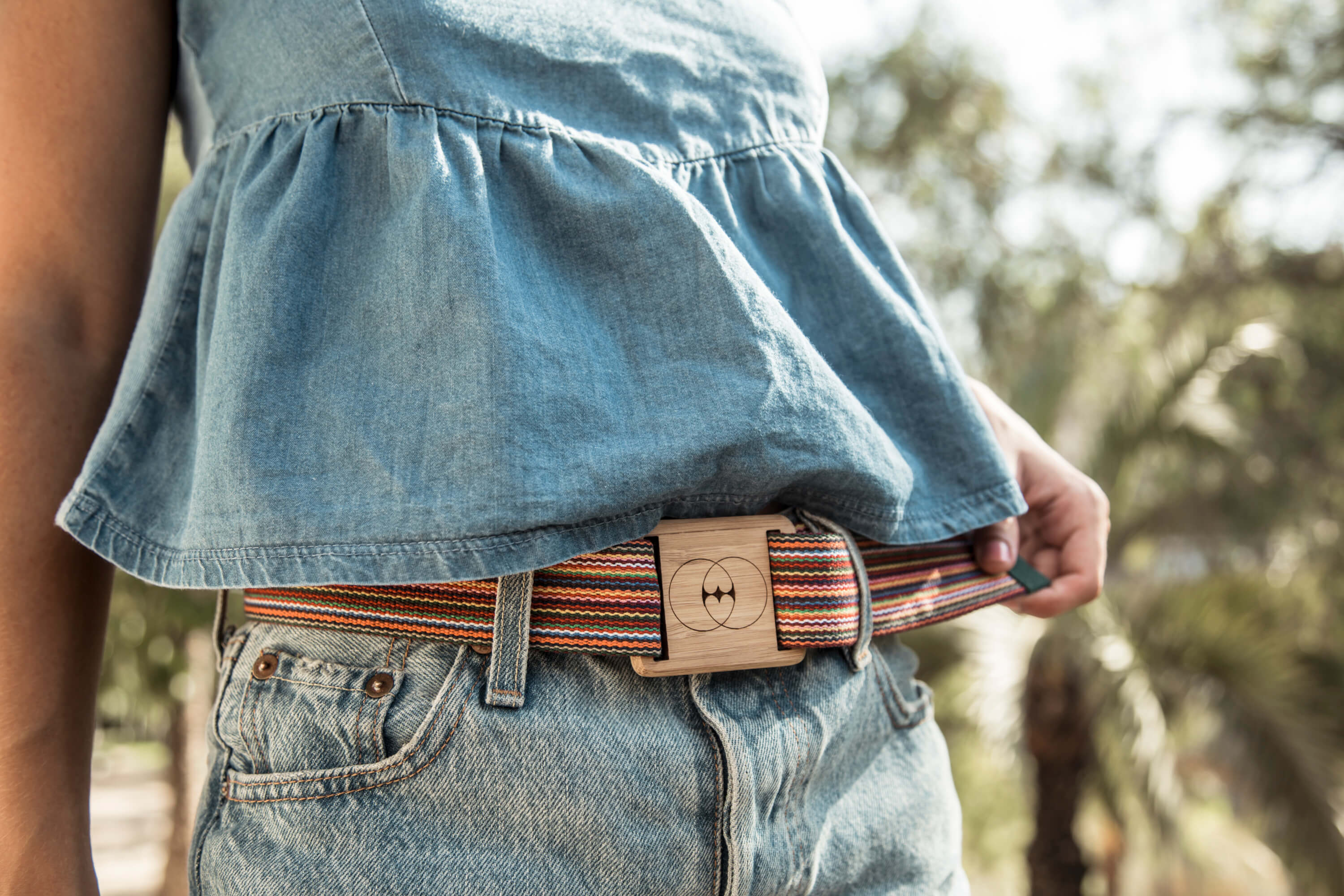 Ceinture Gaudi Shanti multicolore - Image 3