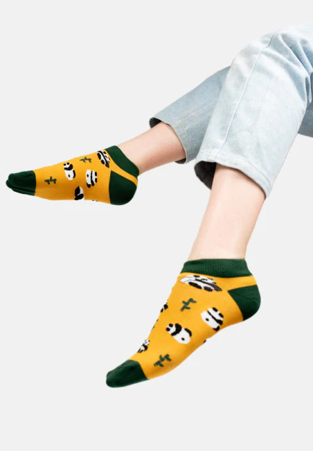 Chaussettes Basses Pandas - Image 2
