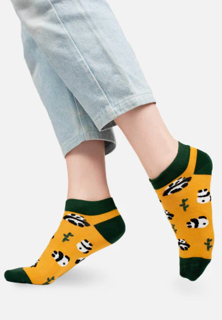 Chaussettes Basses Pandas - Image 3