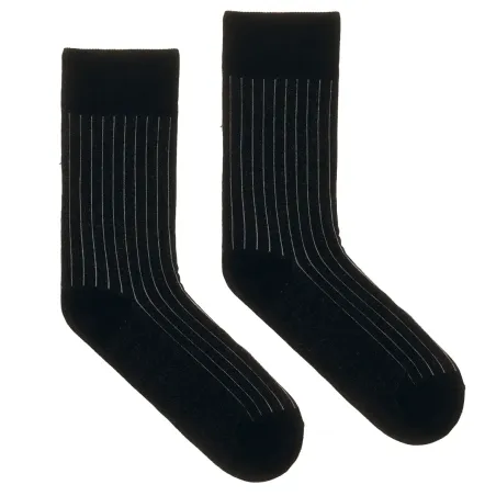 Chaussettes Cotelées Noires