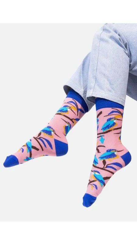 Chaussettes Oiseaux Martin-pêcheurs - Image 3