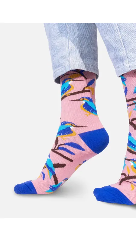 Chaussettes Oiseaux Martin-pêcheurs - Image 4