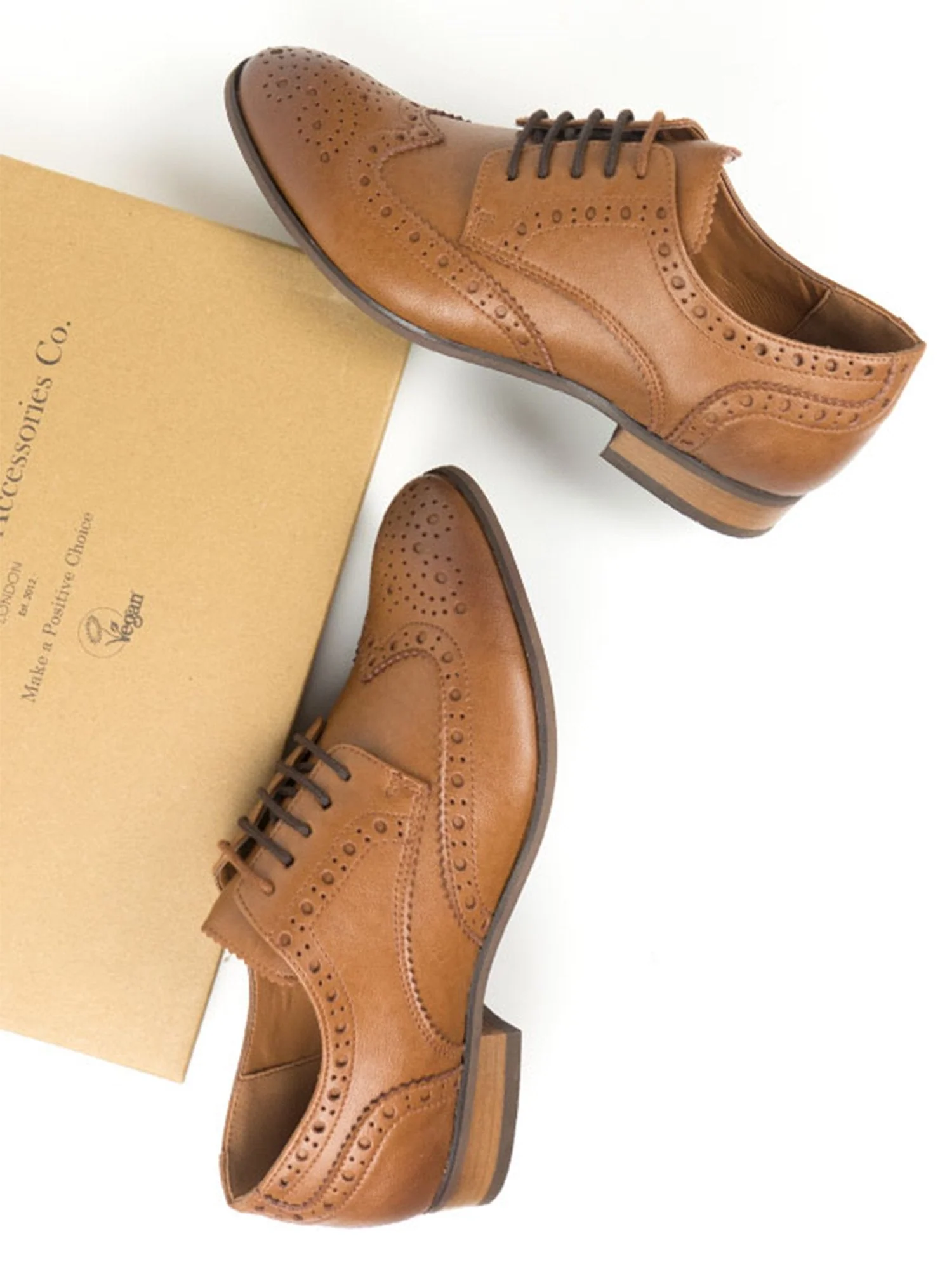 City Wingtip Brogue Oxfords - Image 3