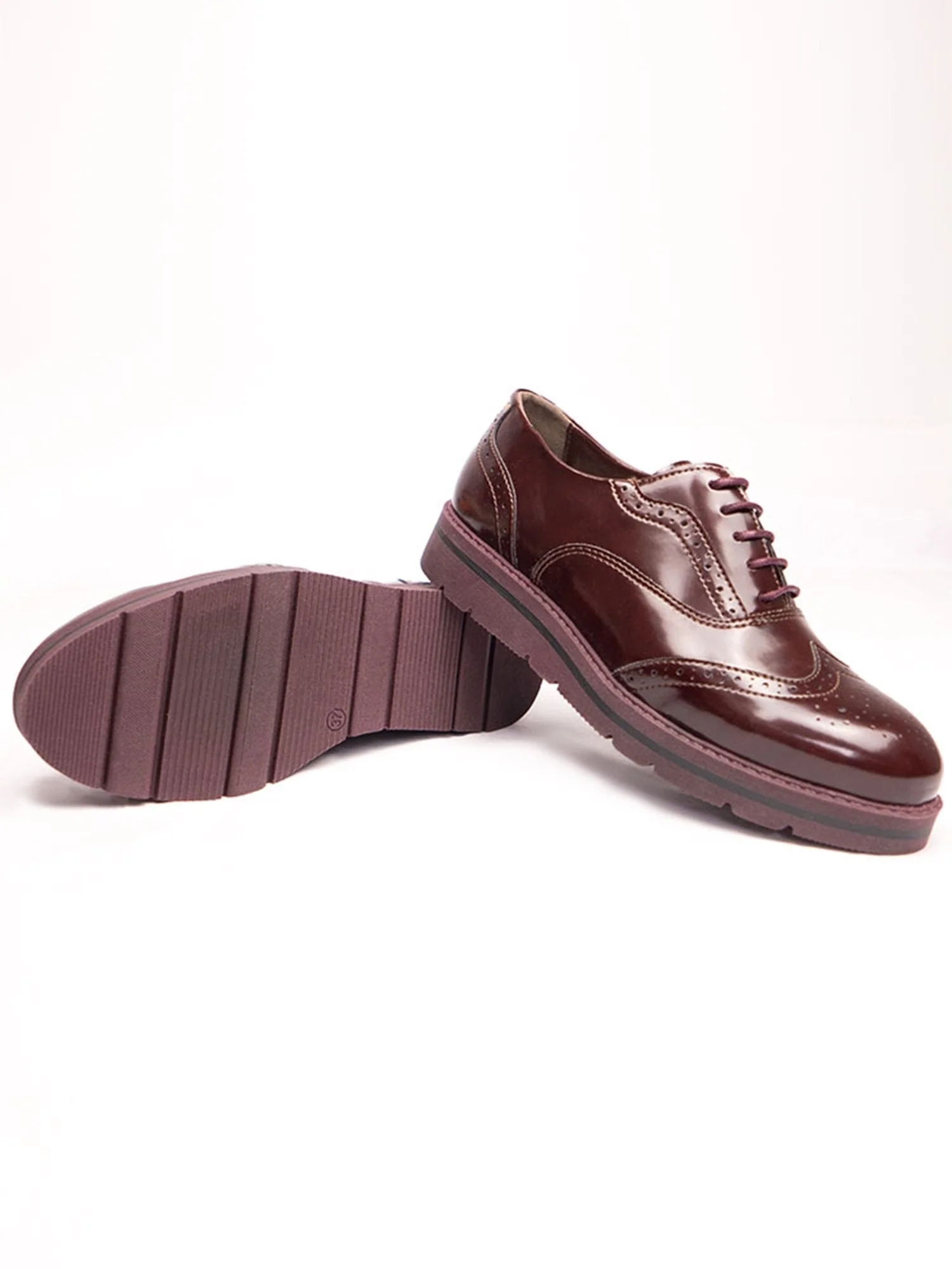 Derbies Flatform Brogues - Image 11