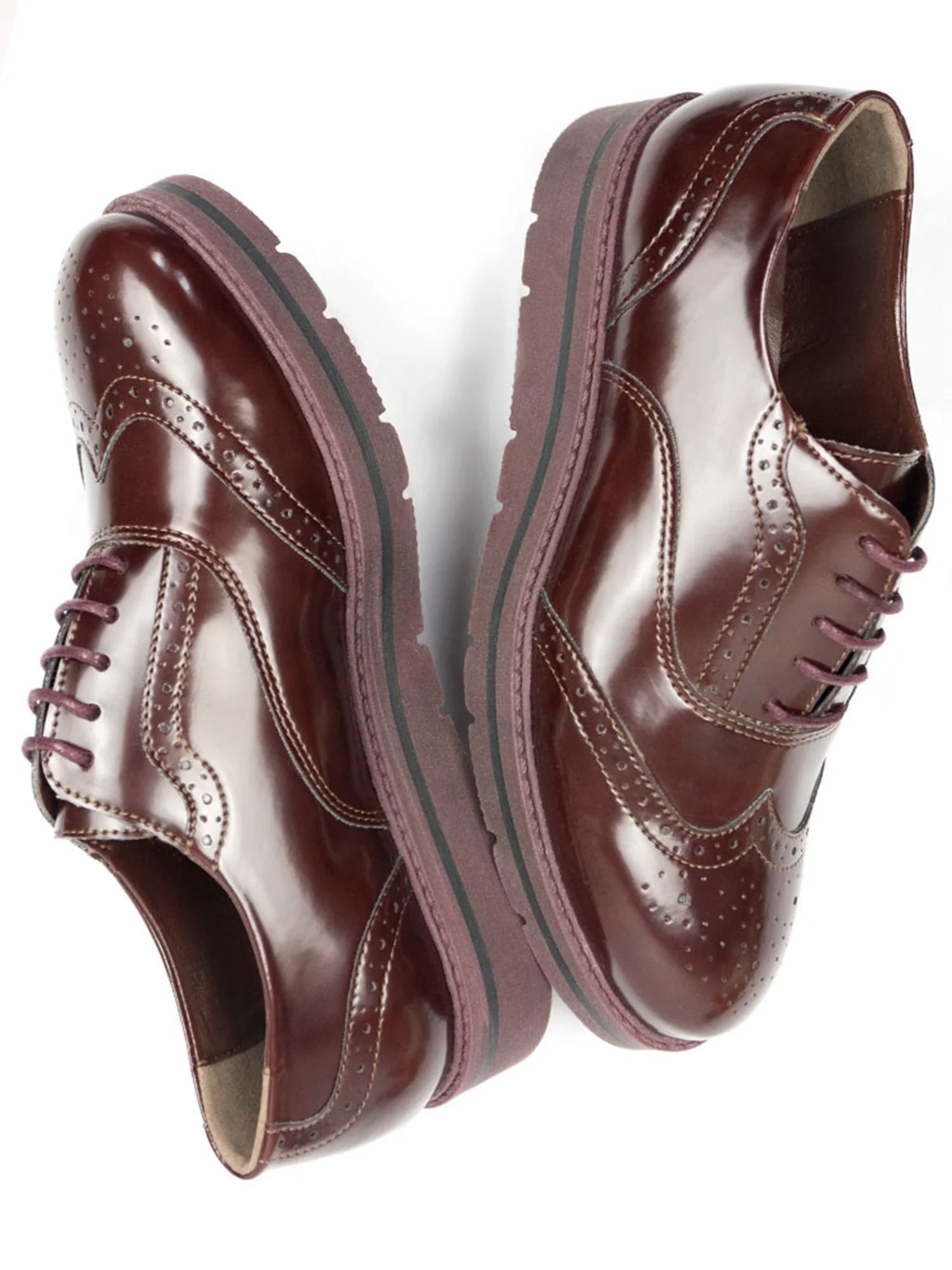 Derbies Flatform Brogues - Image 16