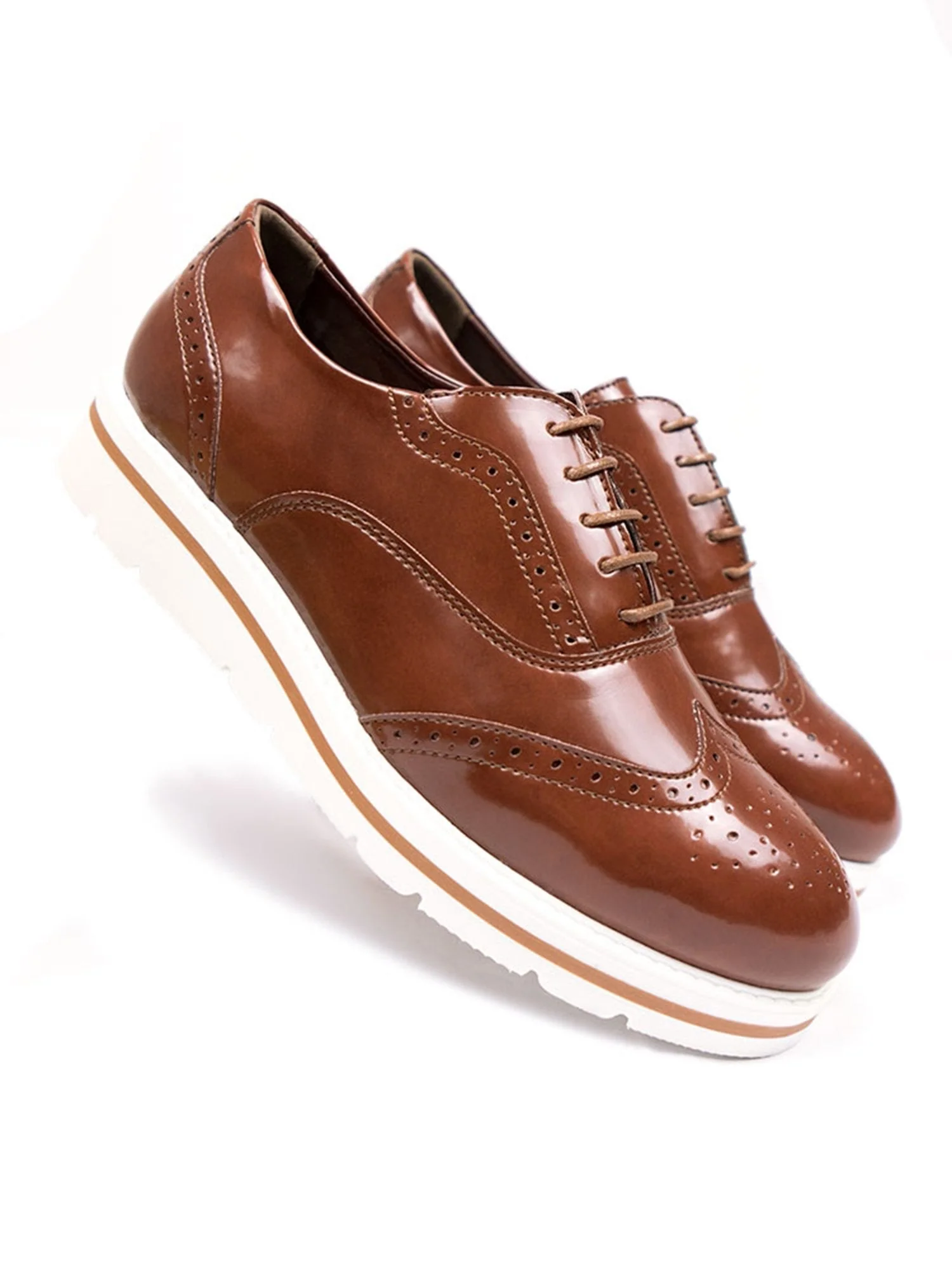 Derbies Flatform Brogues - Image 9