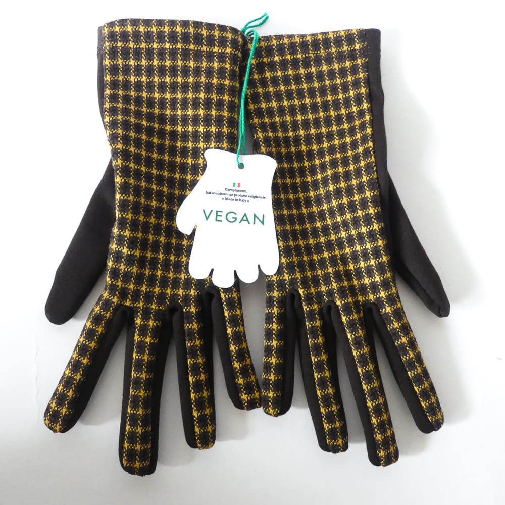 Gants motifs carreaux - Image 4
