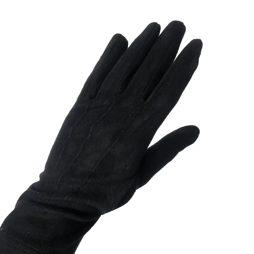 Gants noirs homme