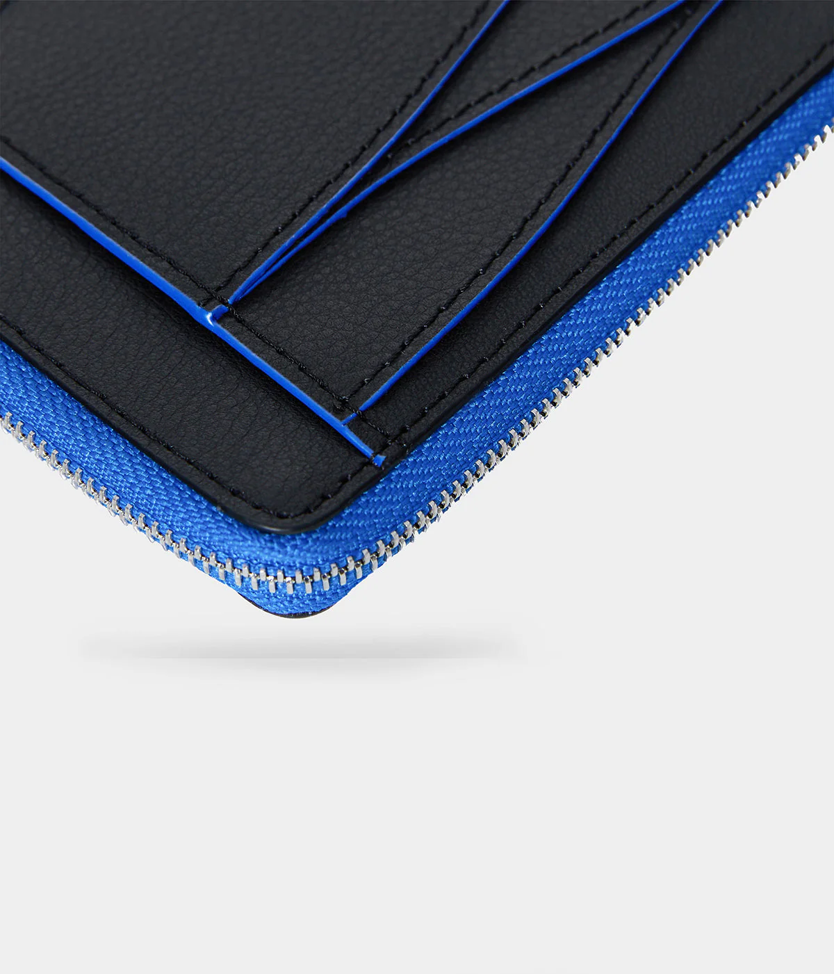 Grand porte-cartes en champignon zippé Mylo™️ bleu - Image 7