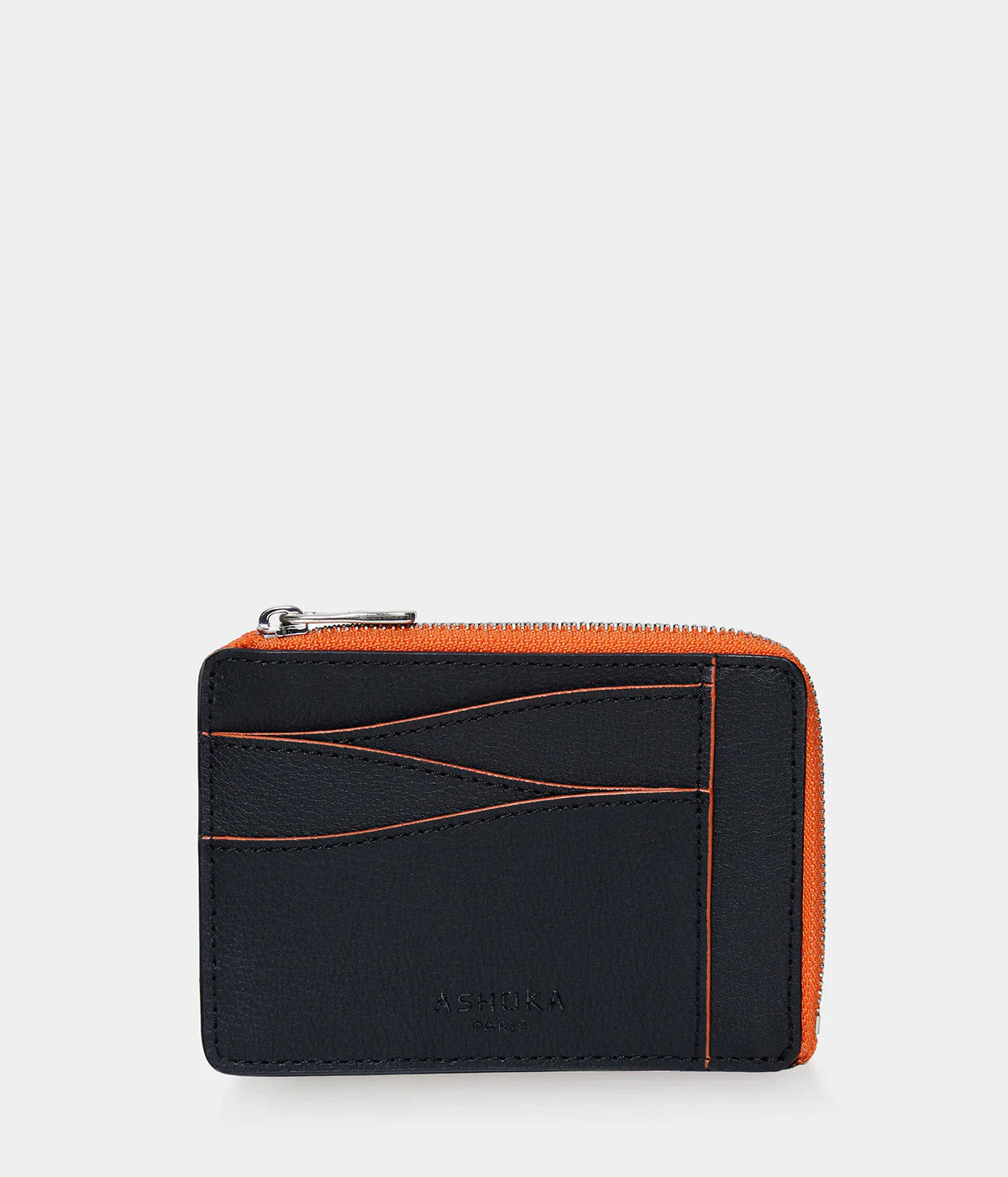 Grand porte-cartes en champignon zippé Mylo™️ orange