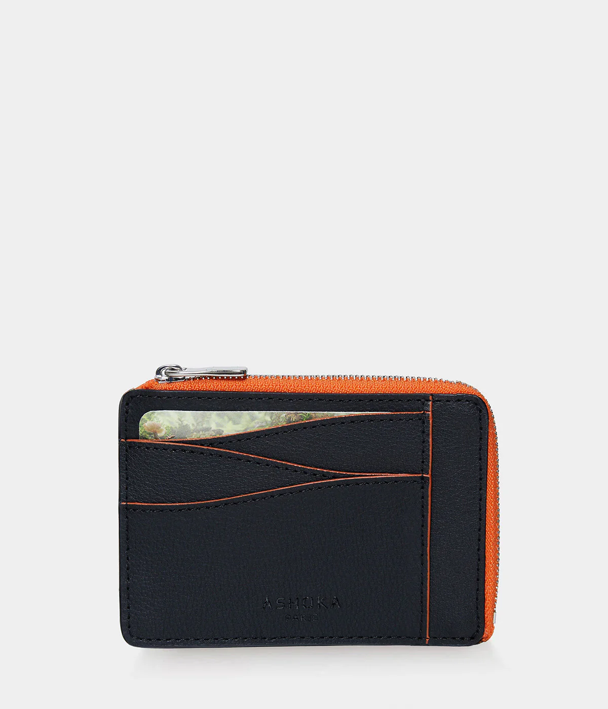 Grand porte-cartes en champignon zippé Mylo™️ orange - Image 5