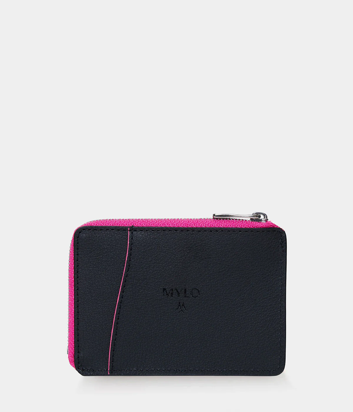 Grand porte-cartes en champignon zippé Mylo™️ rose - Image 5