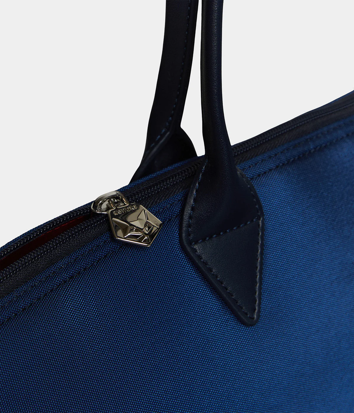 Sac cabas Jolly Apple Skin et Nylon recyclé bleu marine - Image 4
