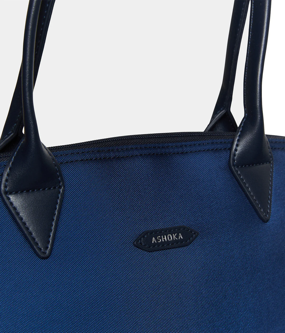 Sac cabas Jolly Apple Skin et Nylon recyclé bleu marine - Image 5