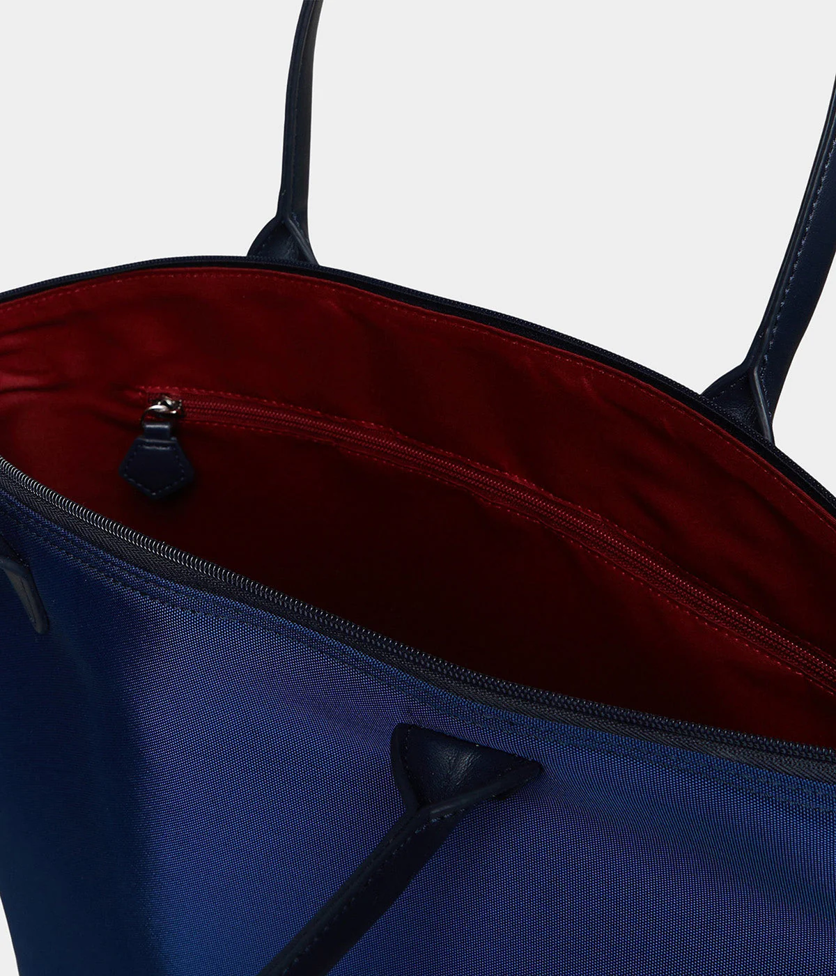 Sac cabas Jolly Apple Skin et Nylon recyclé bleu marine - Image 6