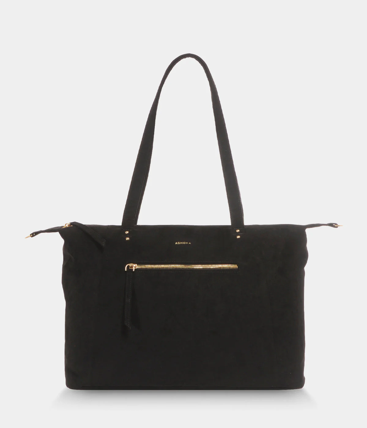 Sac cabas Mia noir simili daim recyclé - Image 5