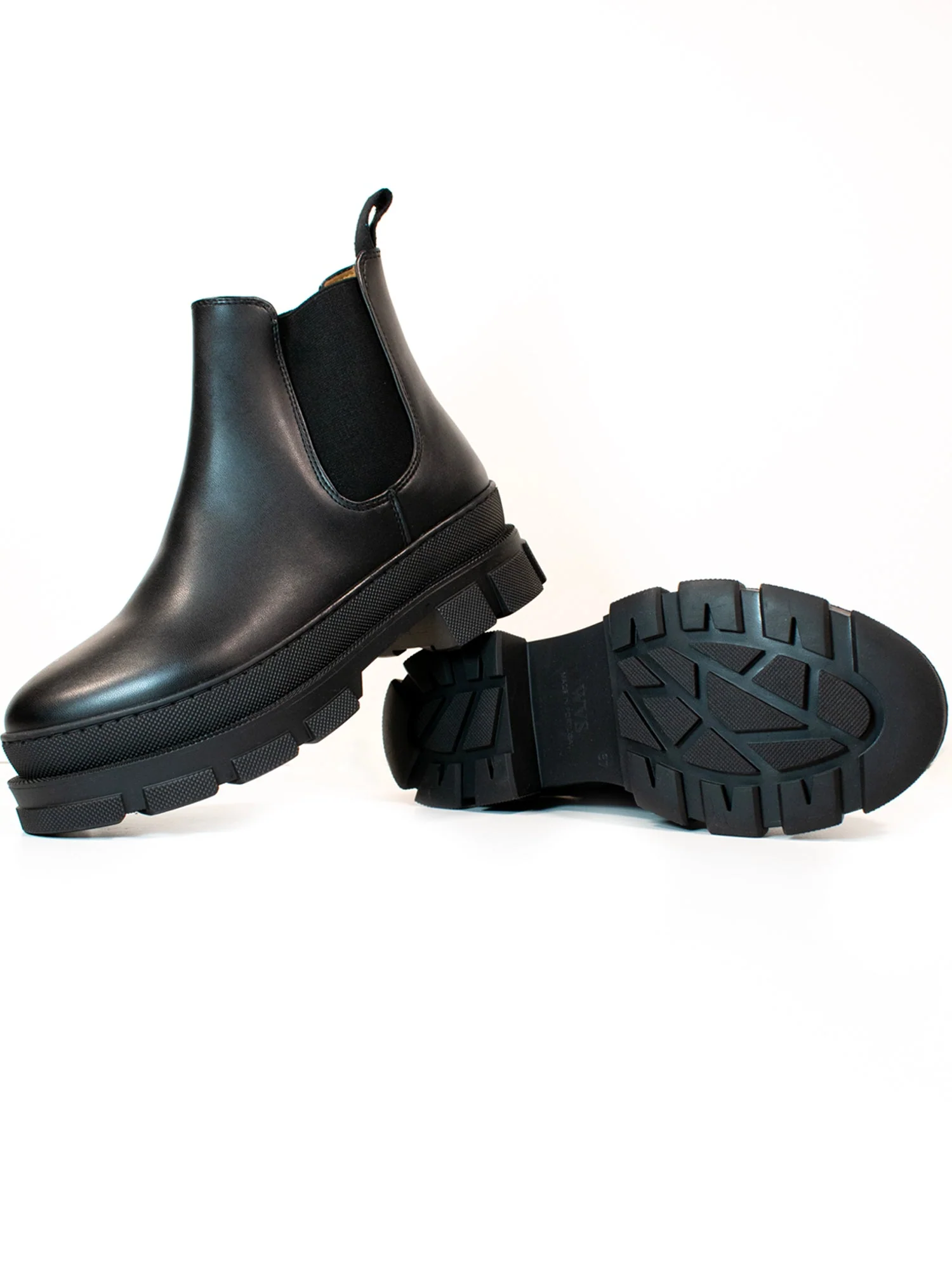 Luxe Track Sole Chelsea Boots - Image 3