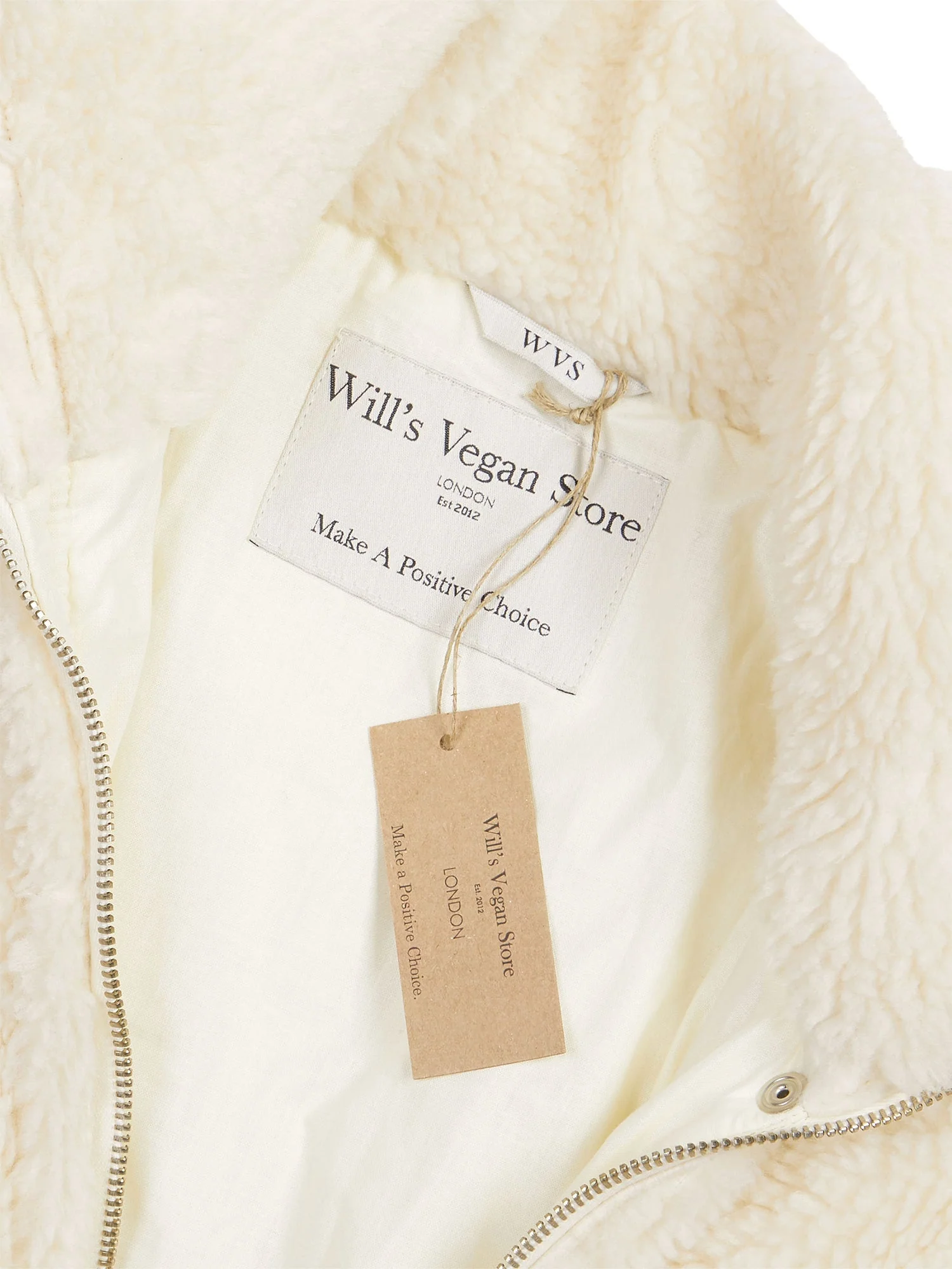 Recycled Teddy Puffer Jacket - Image 4