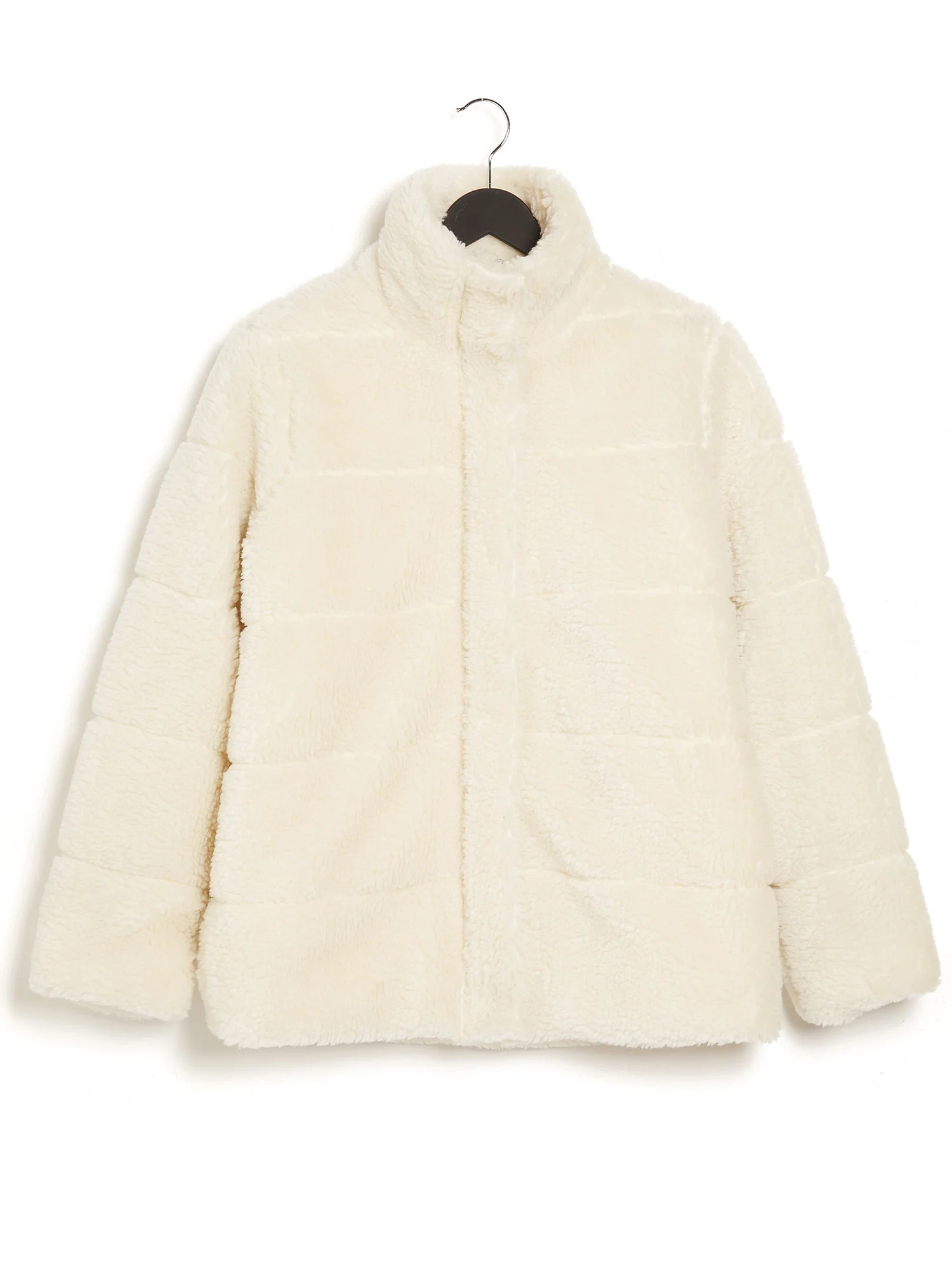 Recycled Teddy Puffer Jacket - Image 7