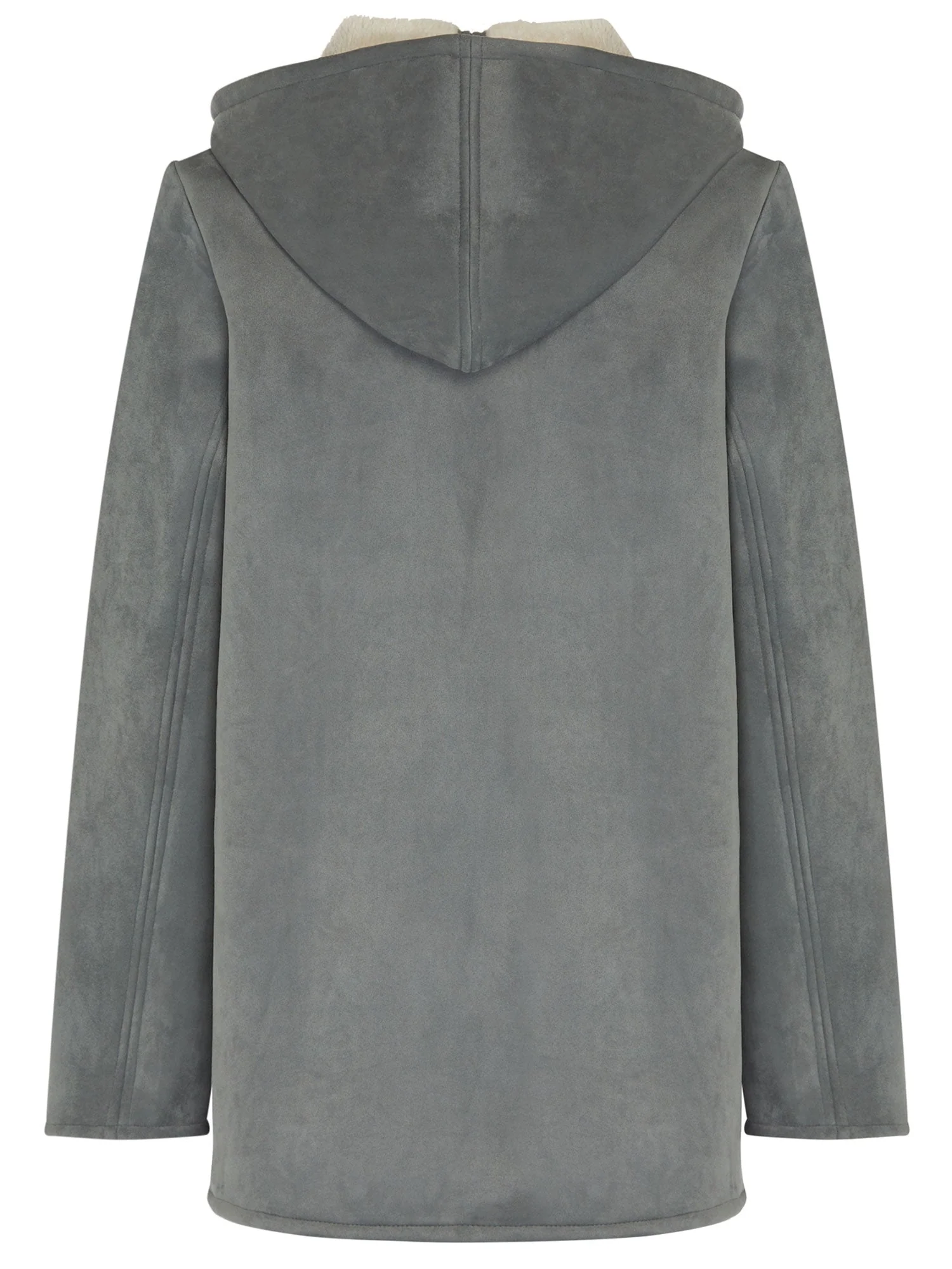 Manteau shearling vegan femme - Image 11