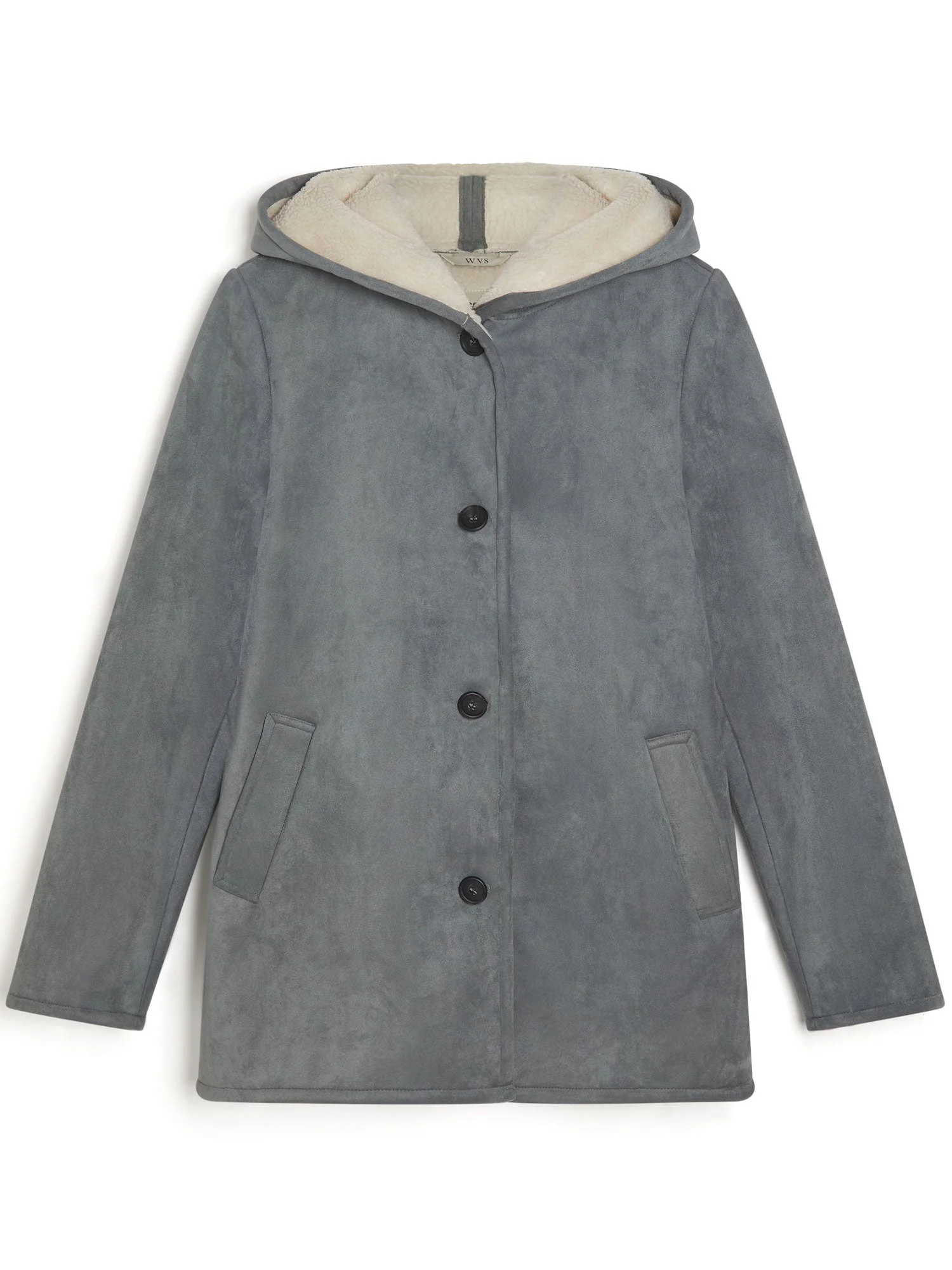 Manteau shearling vegan femme - Image 8