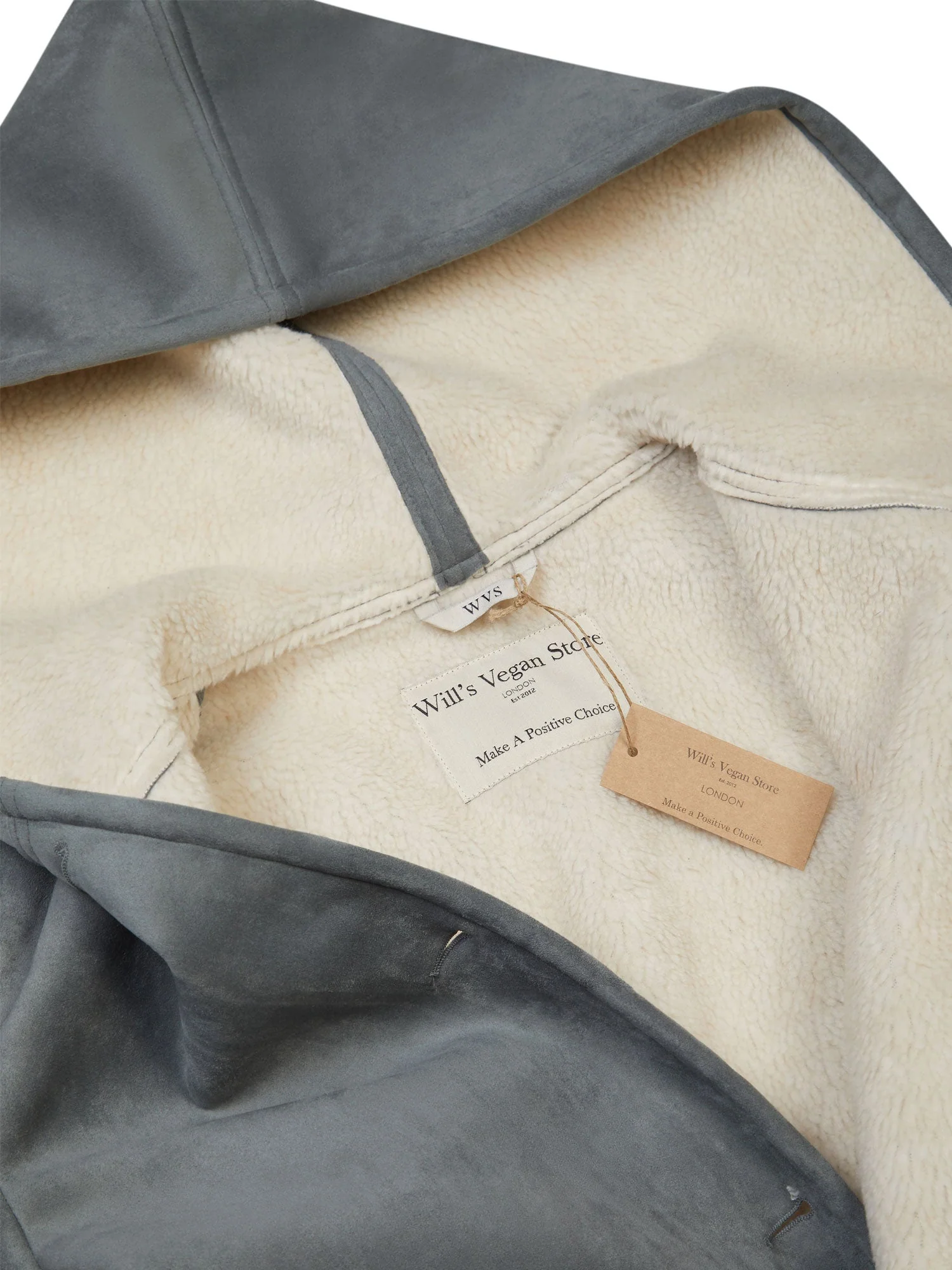 Manteau shearling vegan femme - Image 9