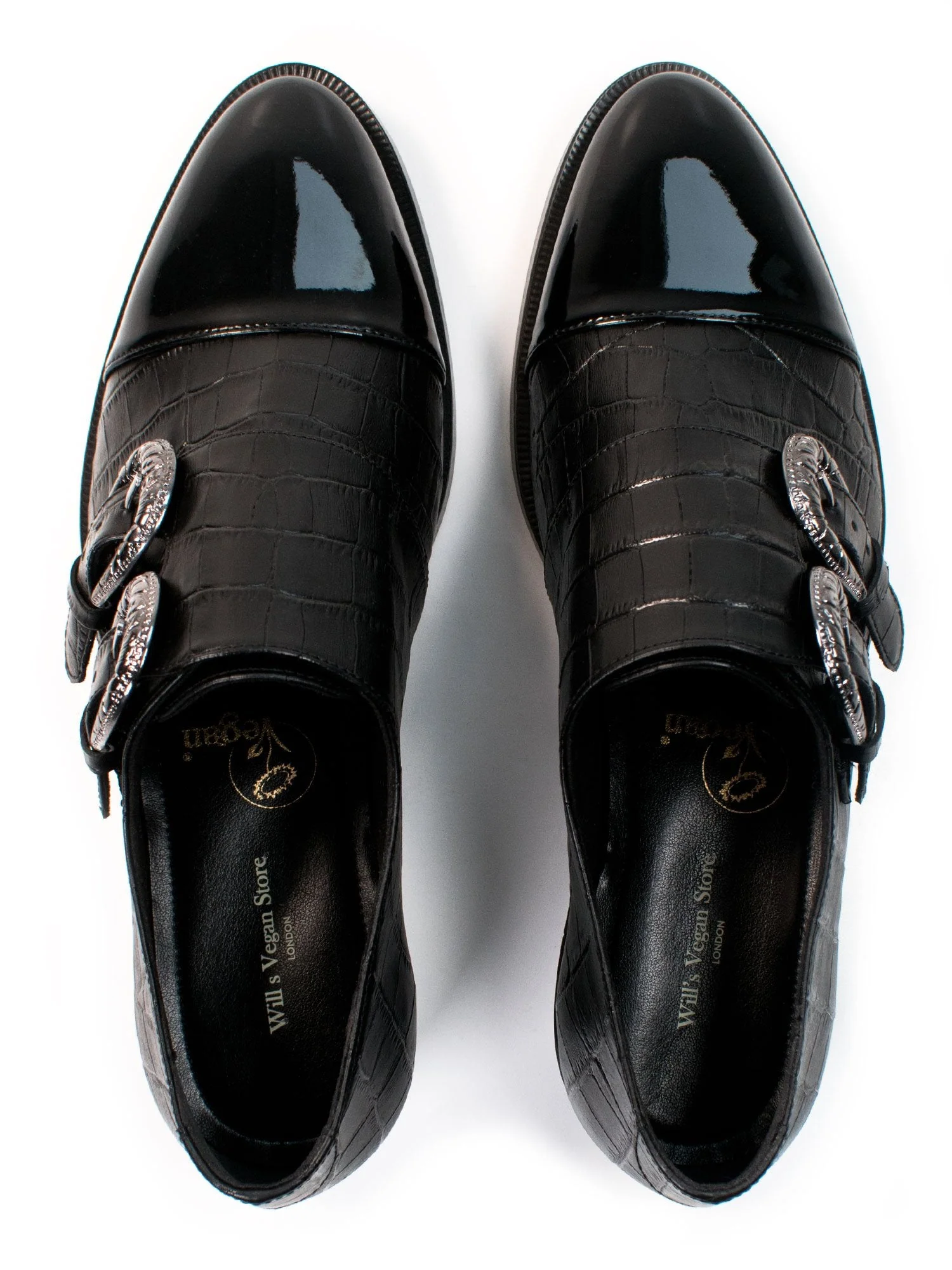 Mock Croc Monk Straps - Image 3