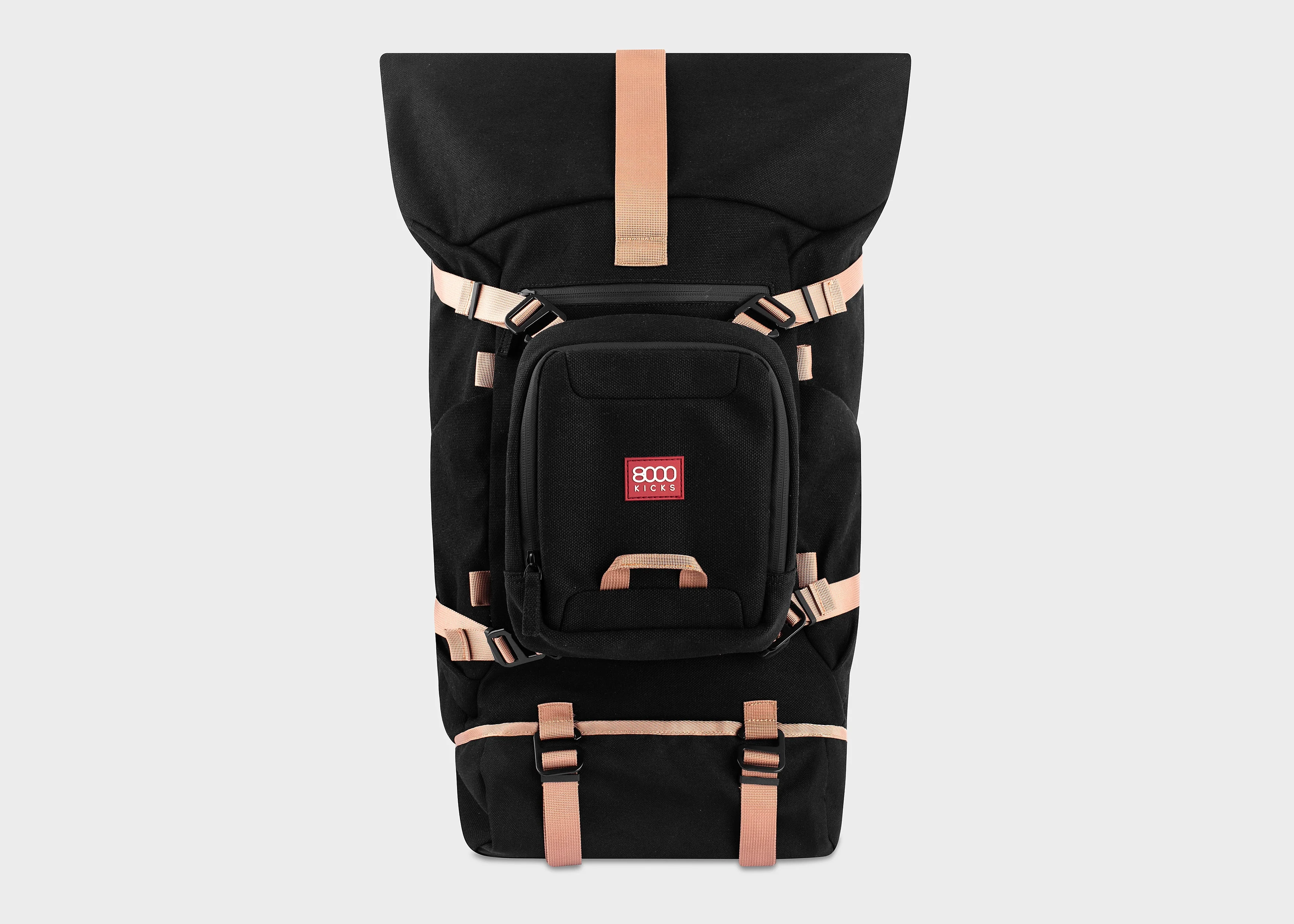 Nomad Sac à dos en Chanvre - Noir - Image 4