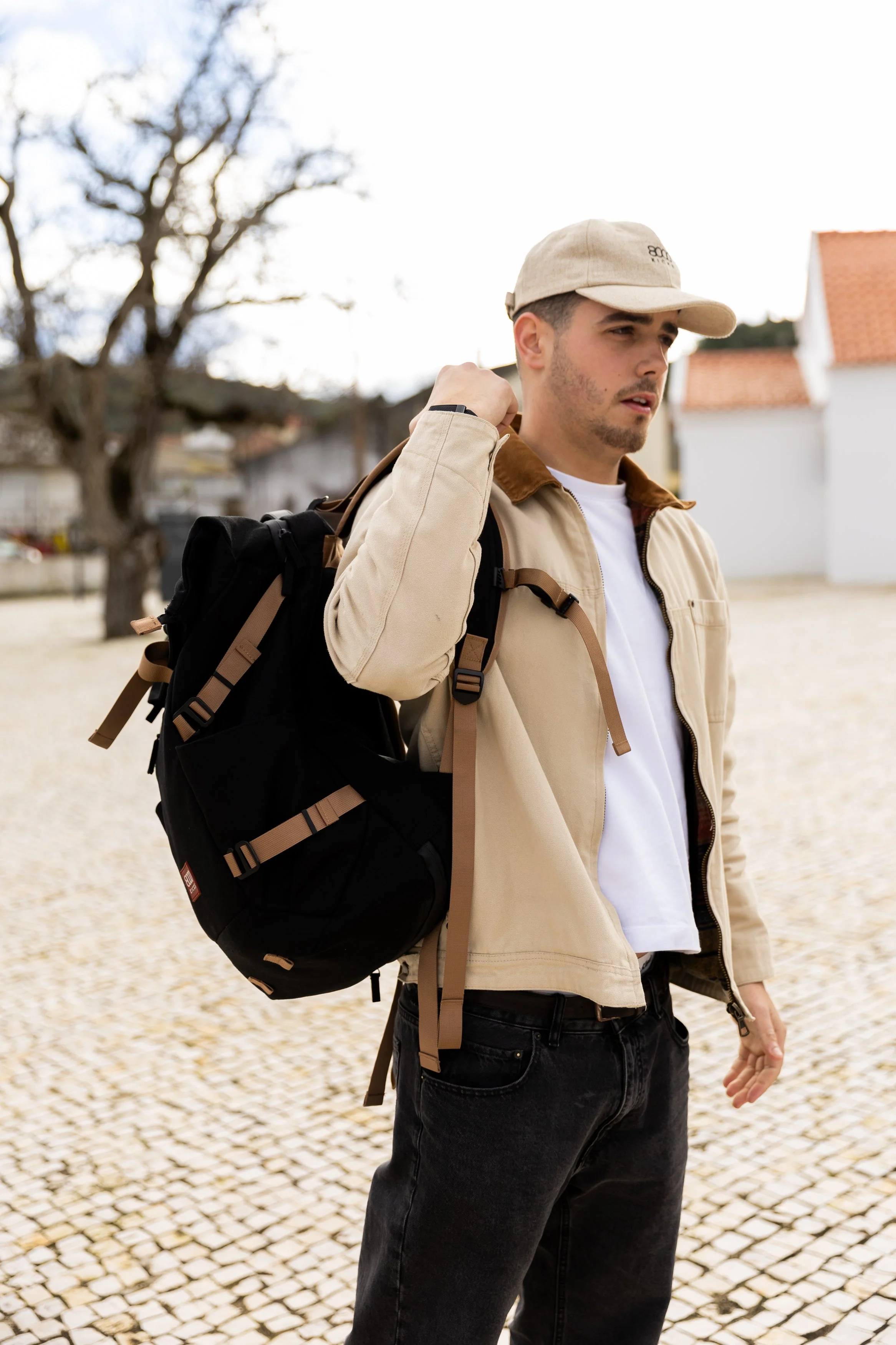 Nomad Sac à dos en Chanvre - Noir - Image 7