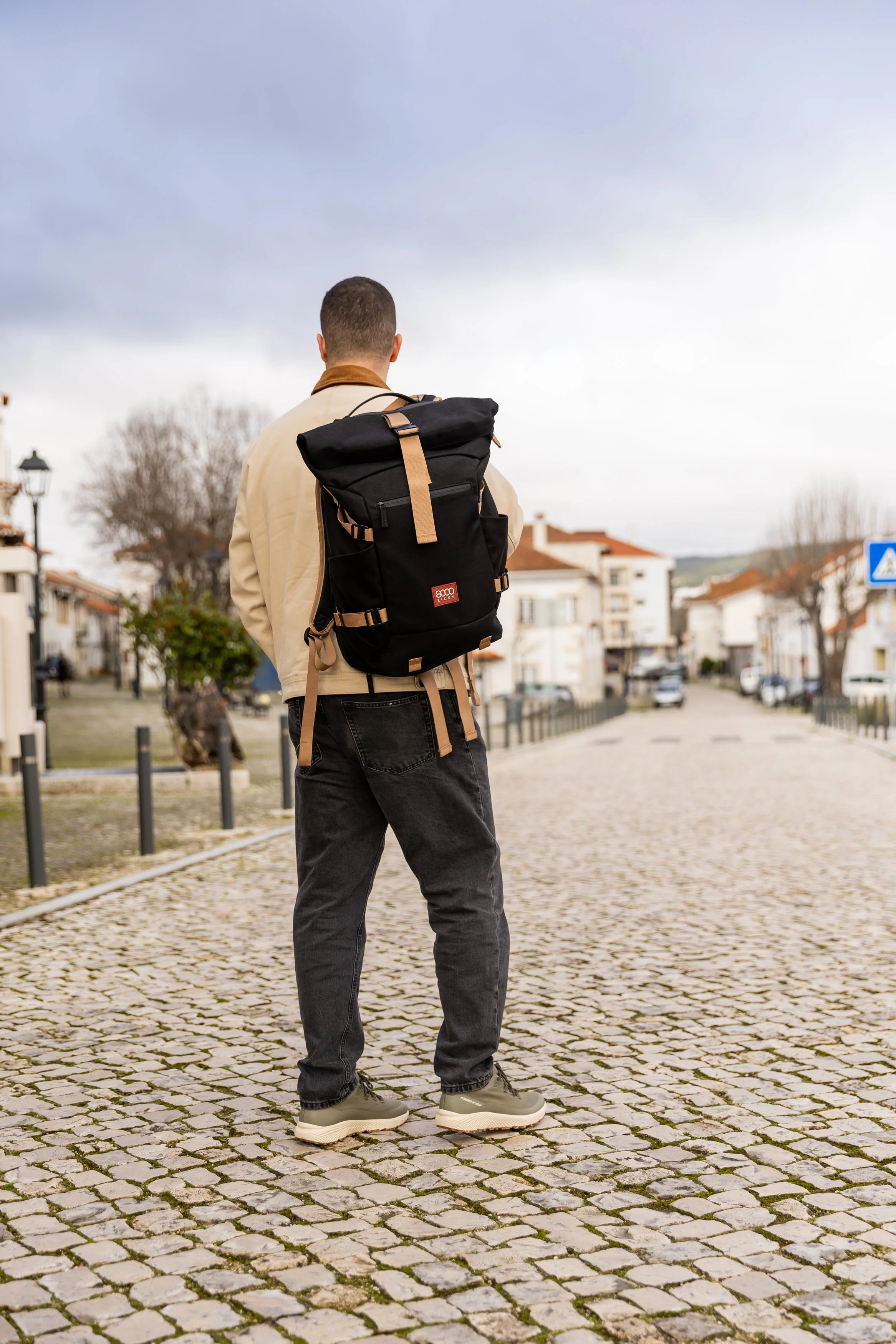 Nomad Sac à dos en Chanvre - Noir - Image 8