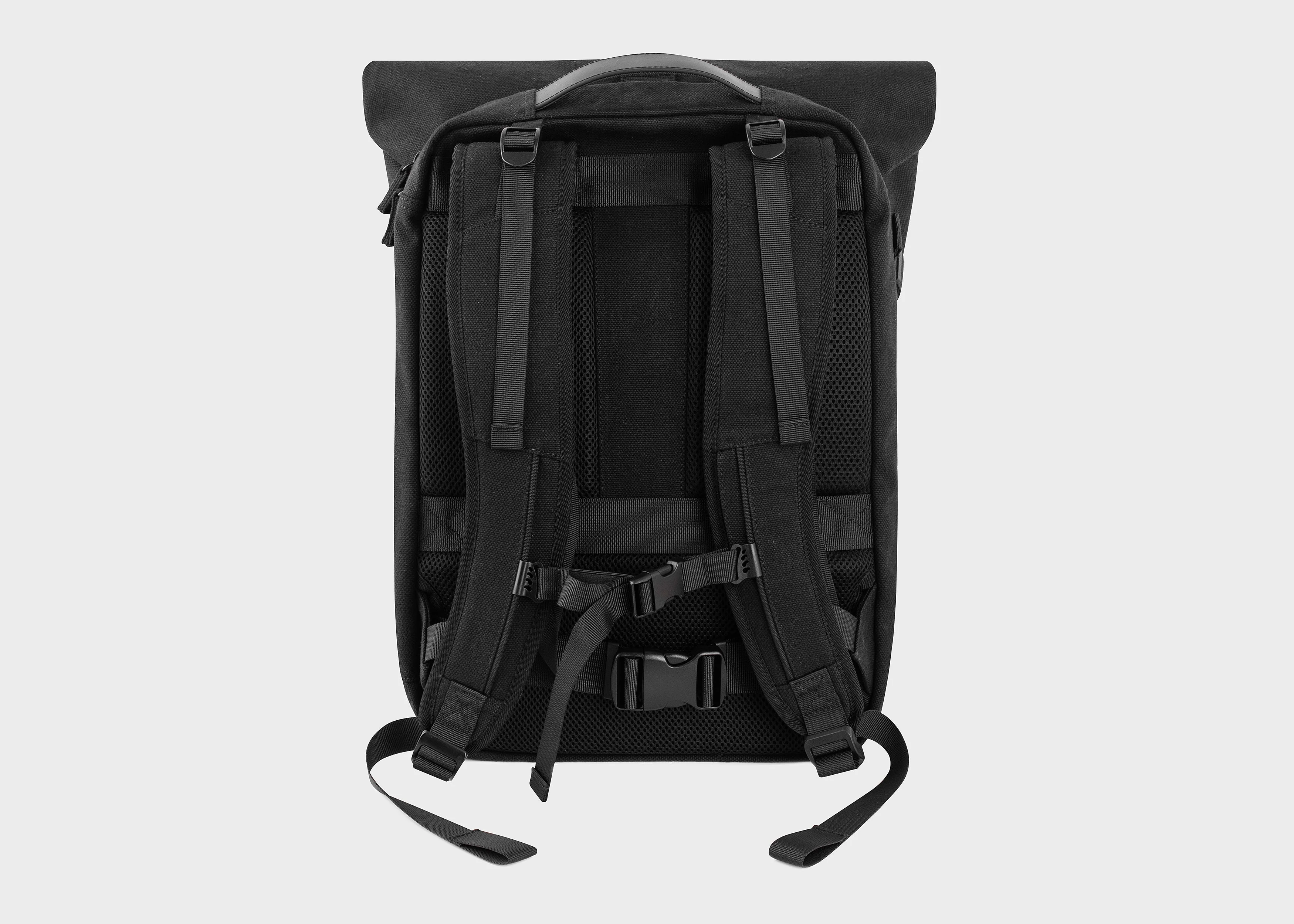 Nomad sac à dos en chanvre - Full Black - Image 3