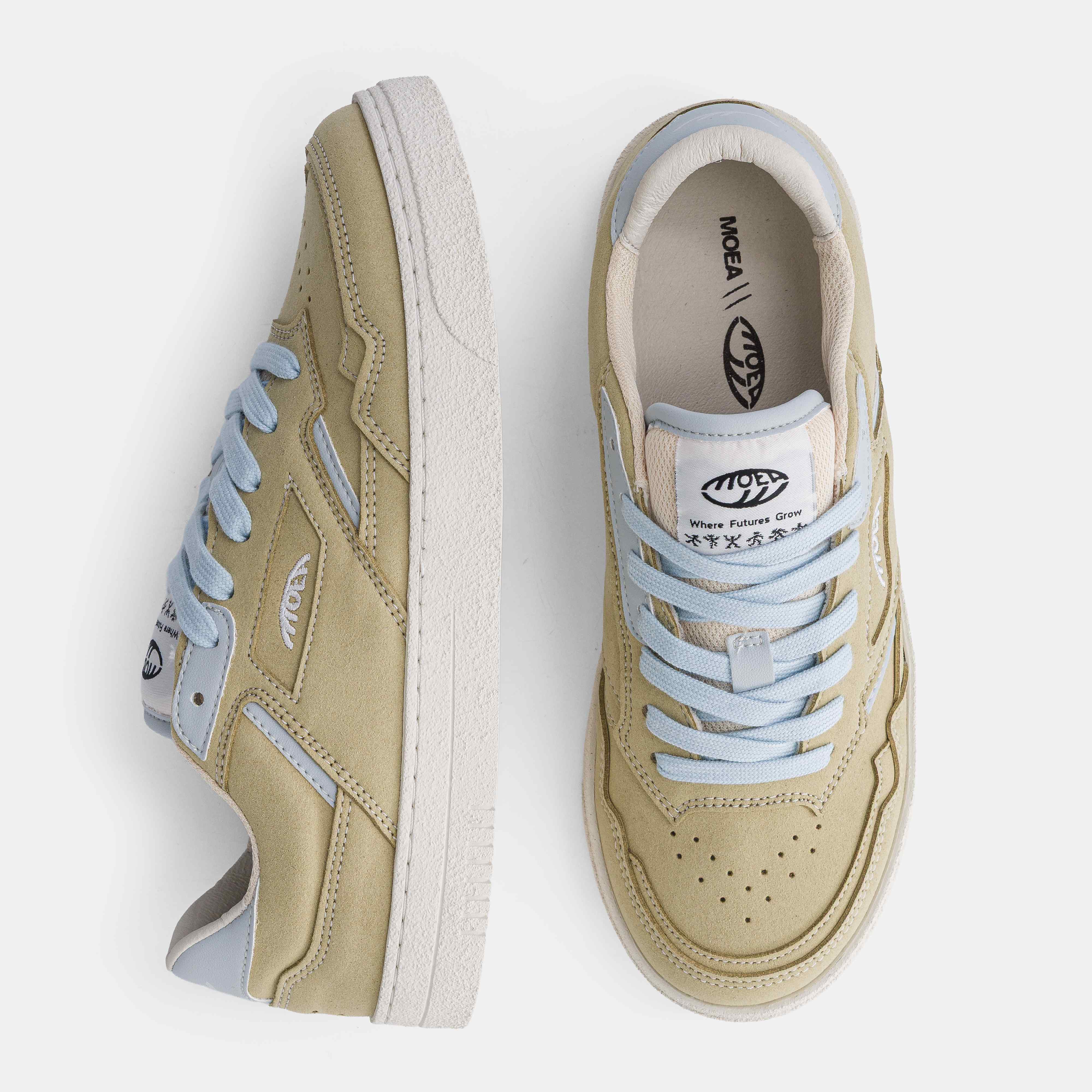 Origin Low - Aloe Suede & Blue - Corn - Image 2