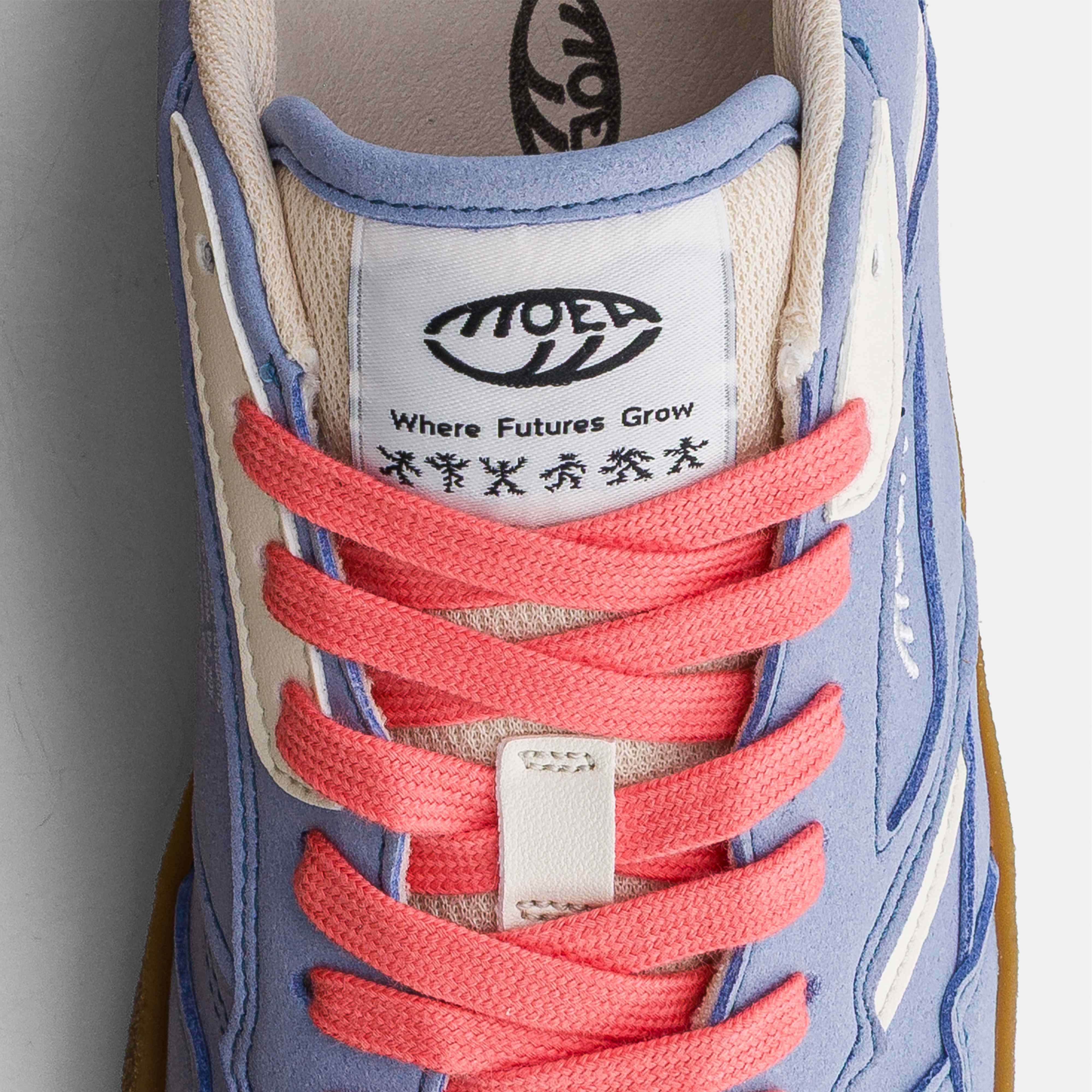Origin Low - Lila Suede & Beige - Corn - Image 3
