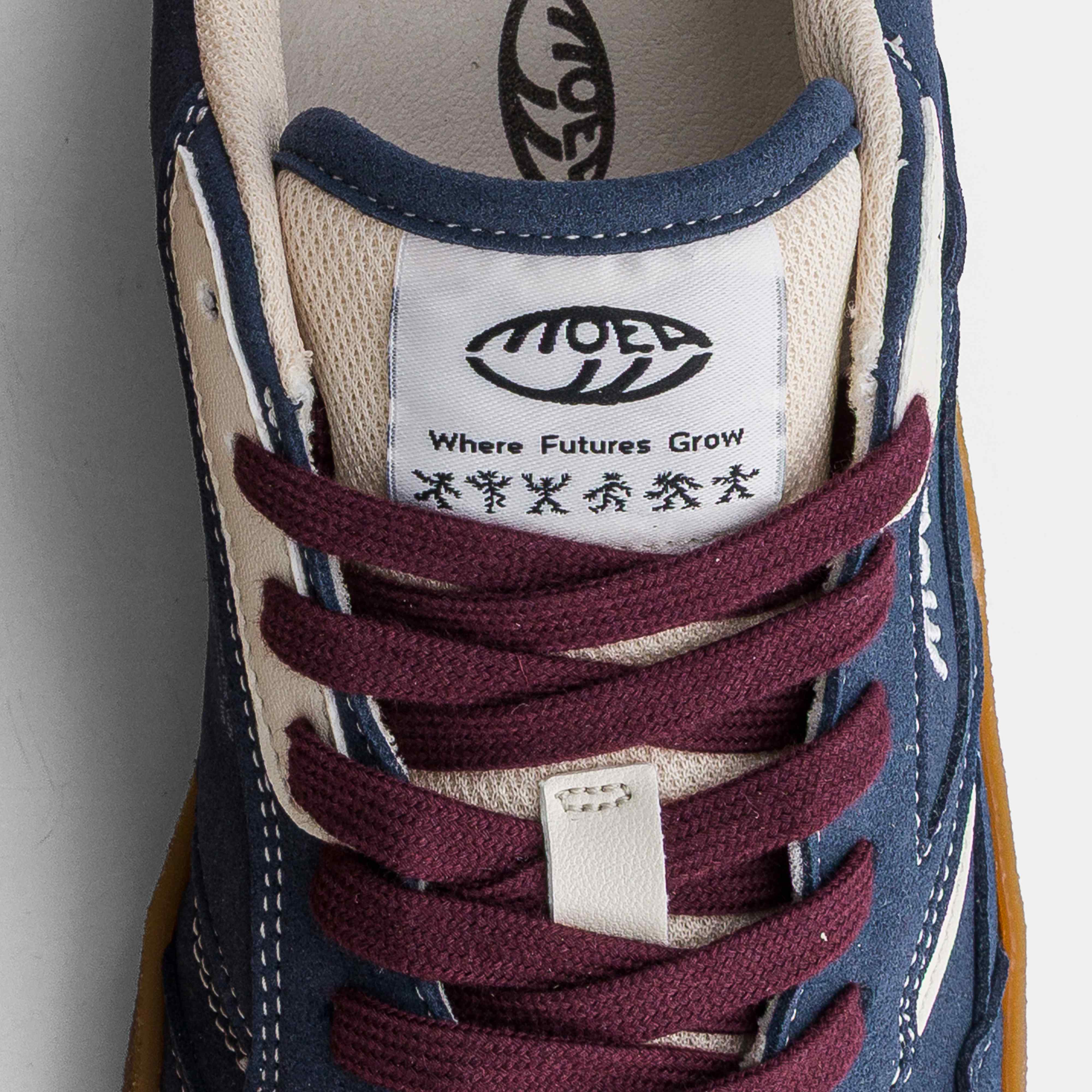 Origin Low - Night Suede & Beige - Grapes - Image 3