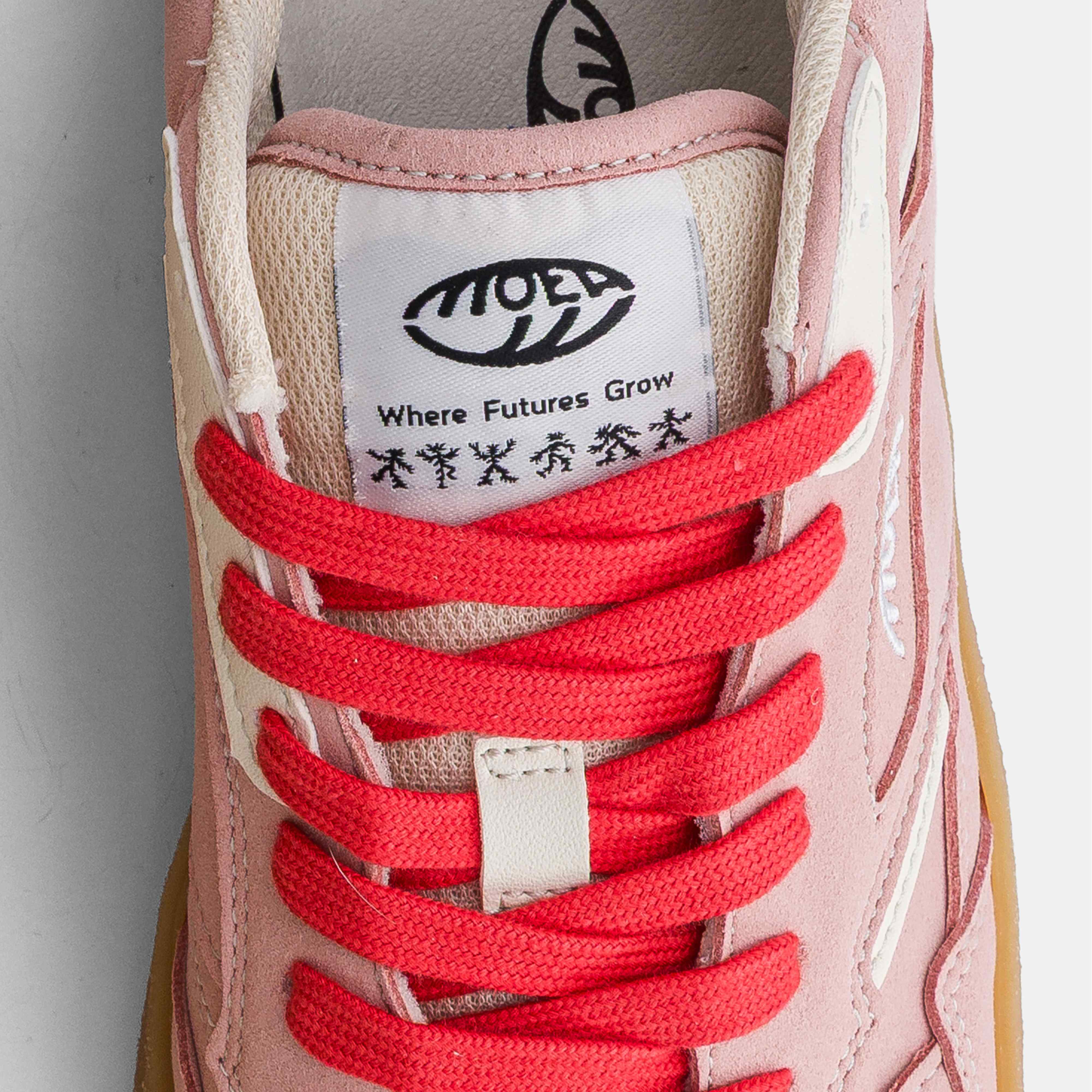 Origin Low - Pink Suede & Beige - Apple - Image 3