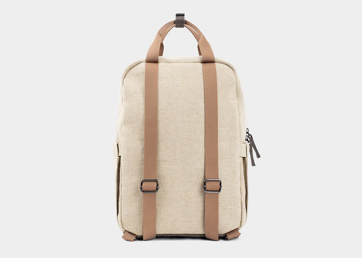 Petit sac à dos Chanvre - Beige and Green - Image 3
