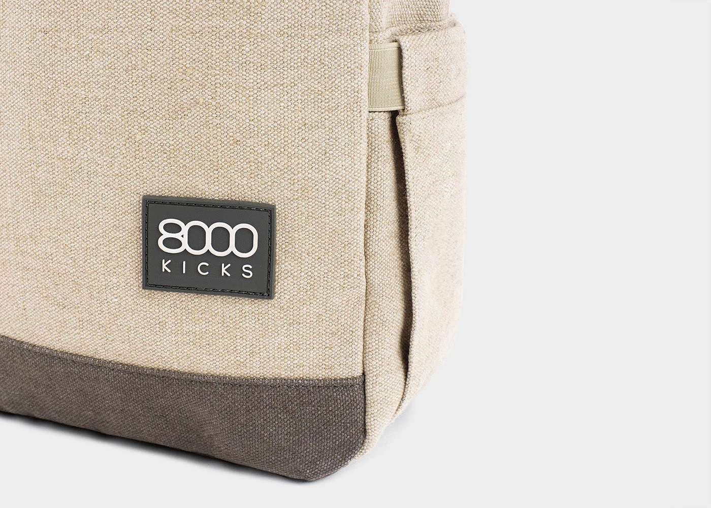 Petit sac à dos Chanvre - Beige and Green - Image 5