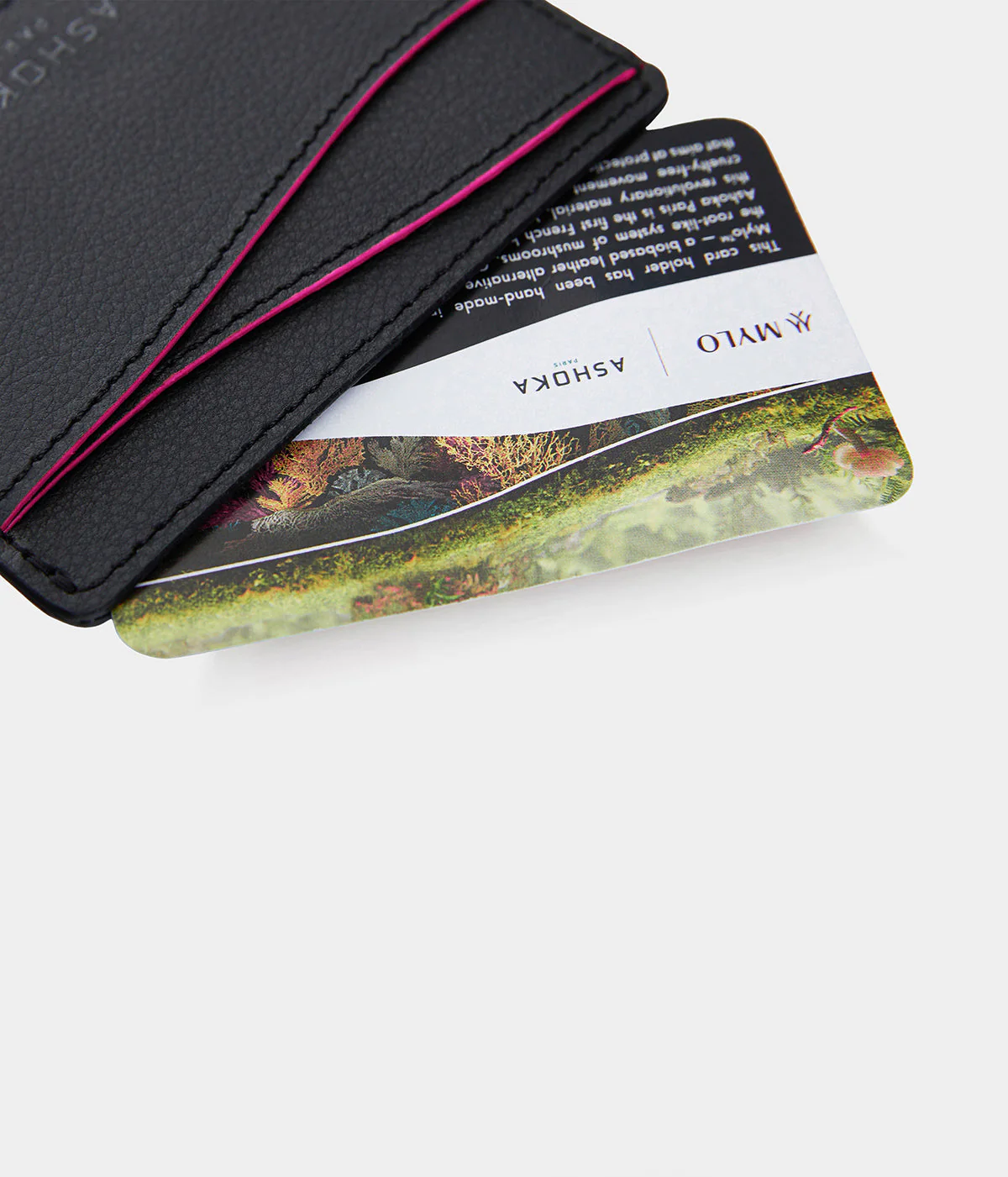 Porte-cartes en champignon Mylo™️ rose - Image 4