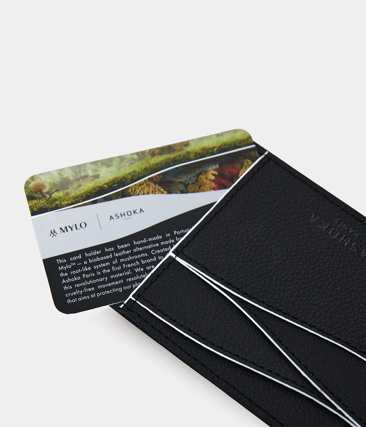 Grand porte-cartes en champignon Mylo™️ blanc - Image 8