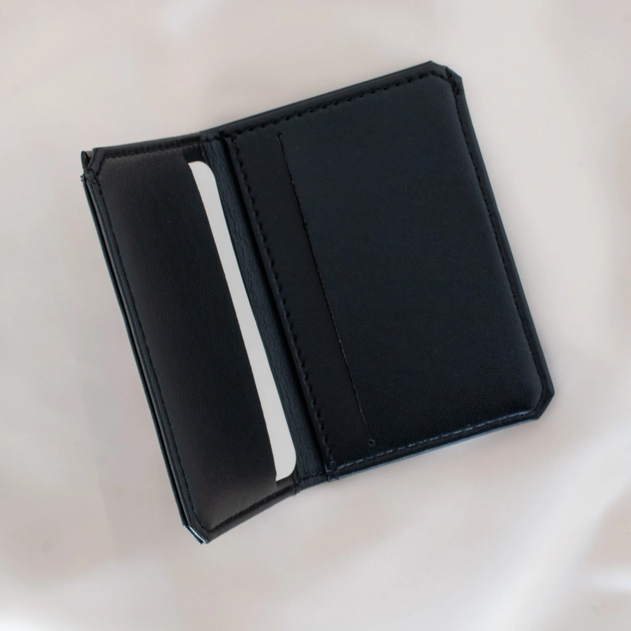 Porte-cartes Hibiscus noir - Image 3